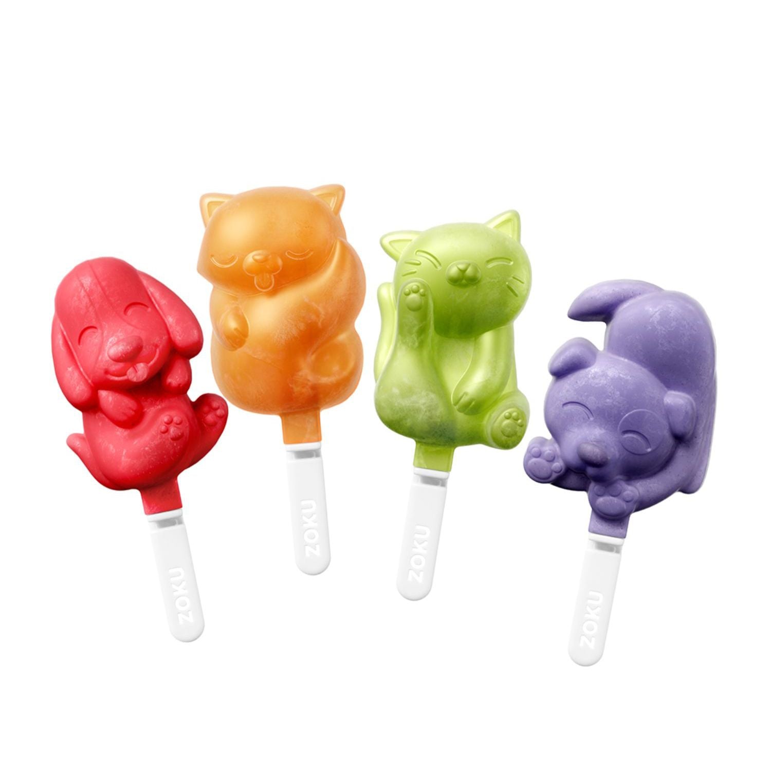 Zoku Cat & Dog Ice Pop Mold