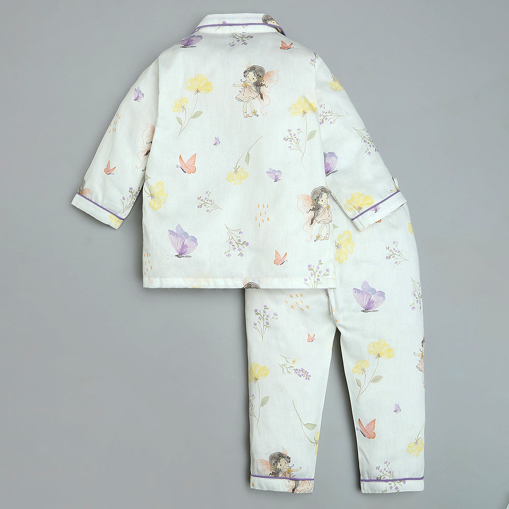 Organic Cotton Night Suit - Pixie Dust