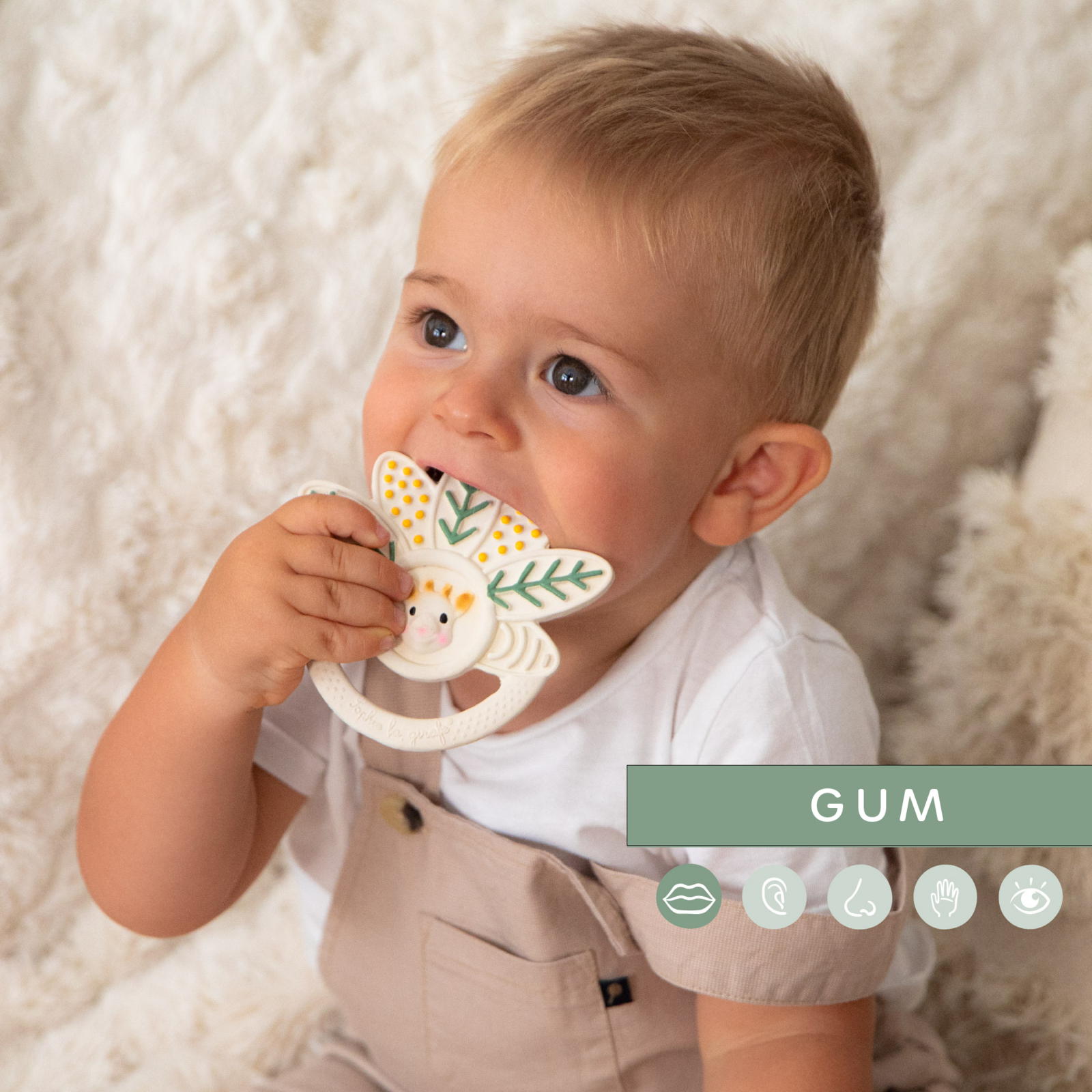 Sophie la Girafe Mille Feuille Teething Ring