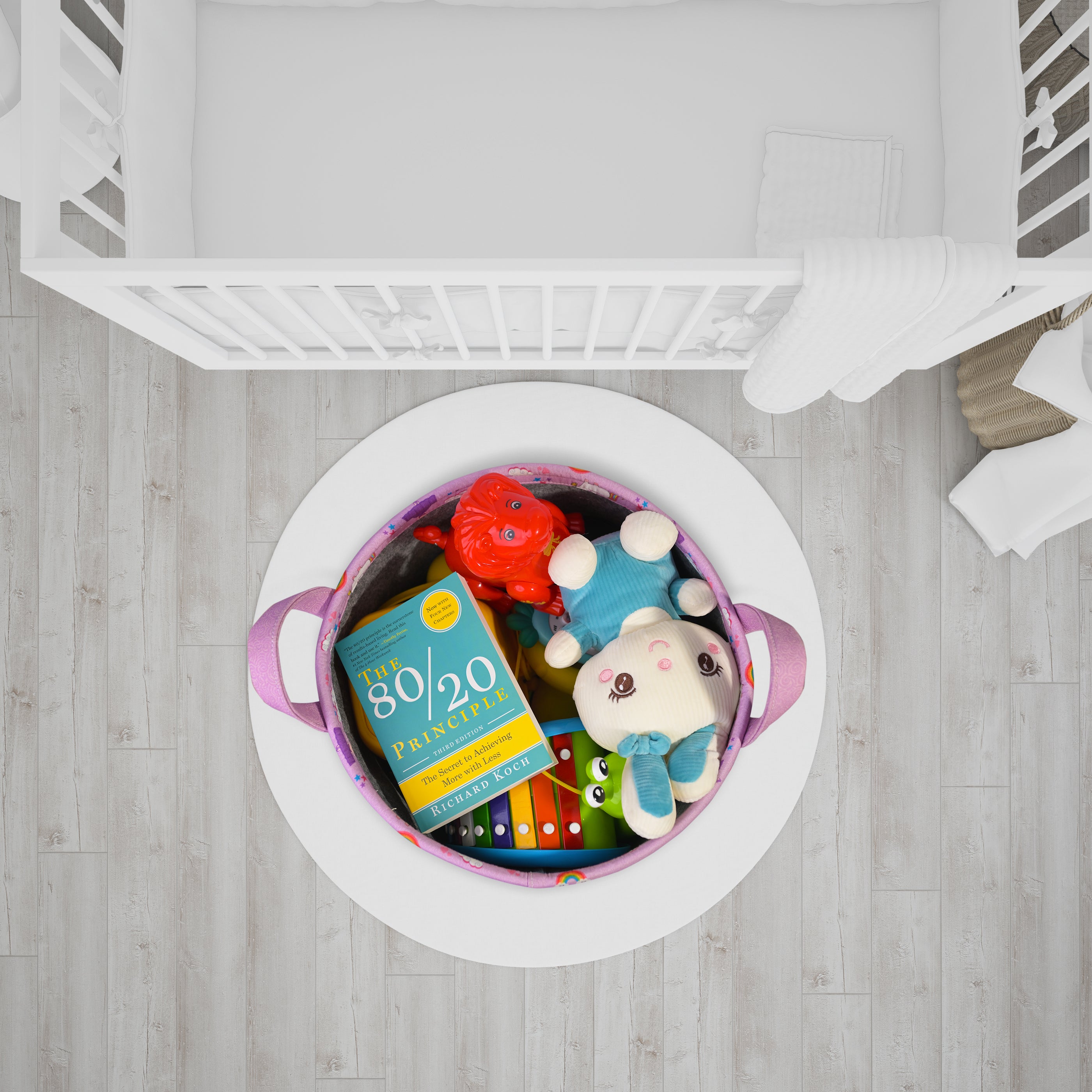 Junior Playful Personalised Toy Basket