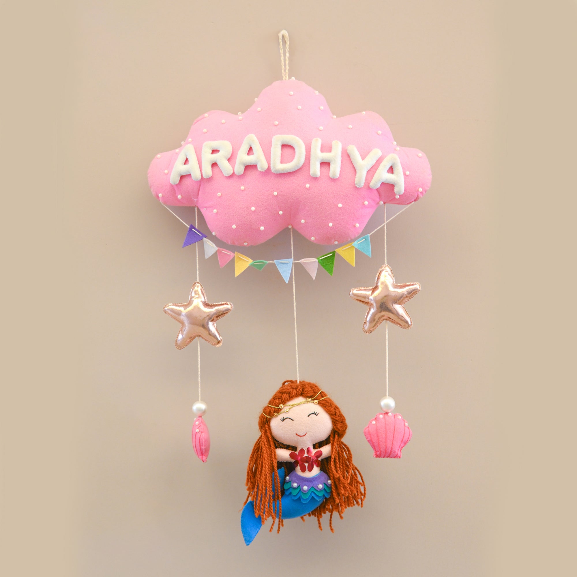 Junior Mystique Mermaid Magic Personalised Cloud Hanging