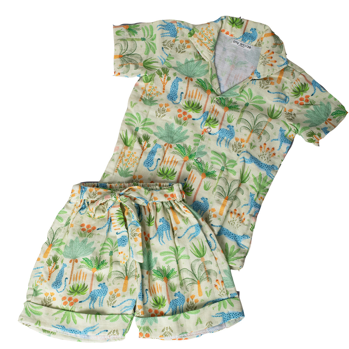 Girls Co-Ord Set- Jungle