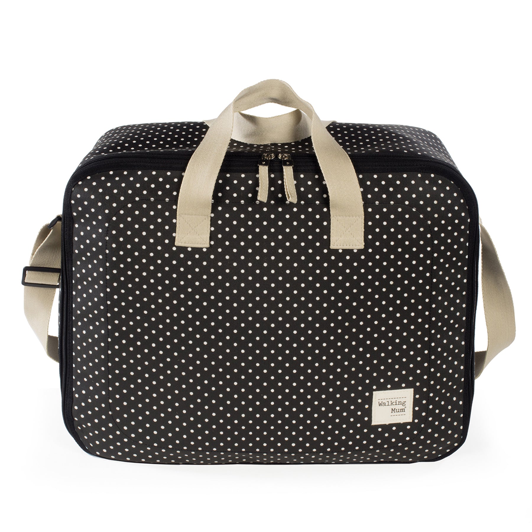 Walking Mum Emily Black Travel Holiday And Maternity Bag