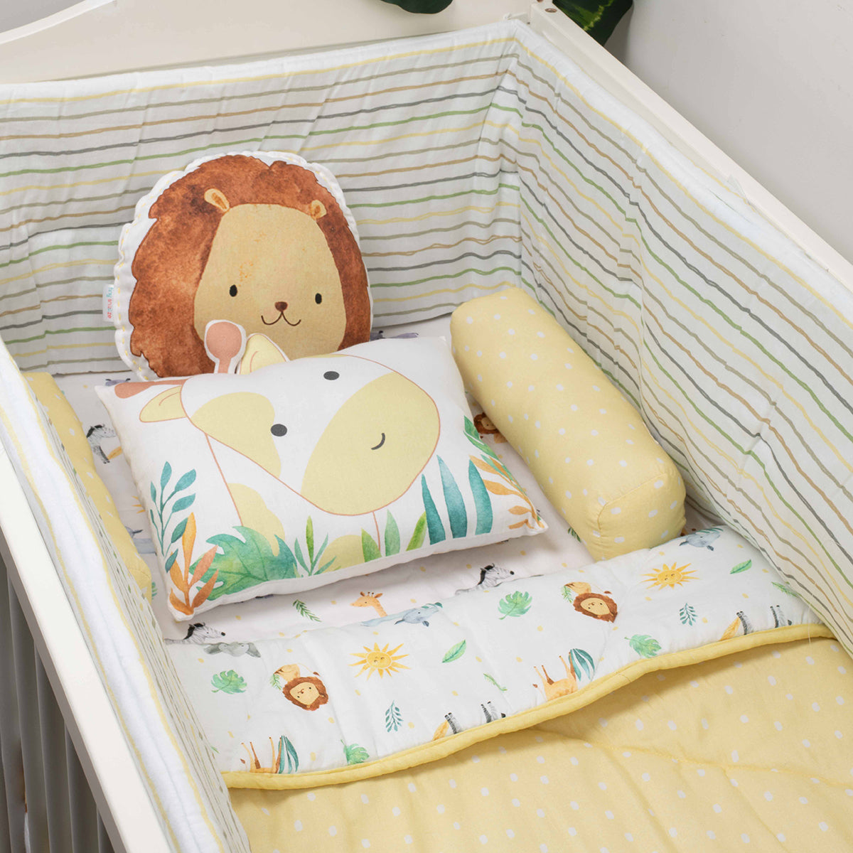 Tiny Snooze Cot Bedding Set – Into The Wild