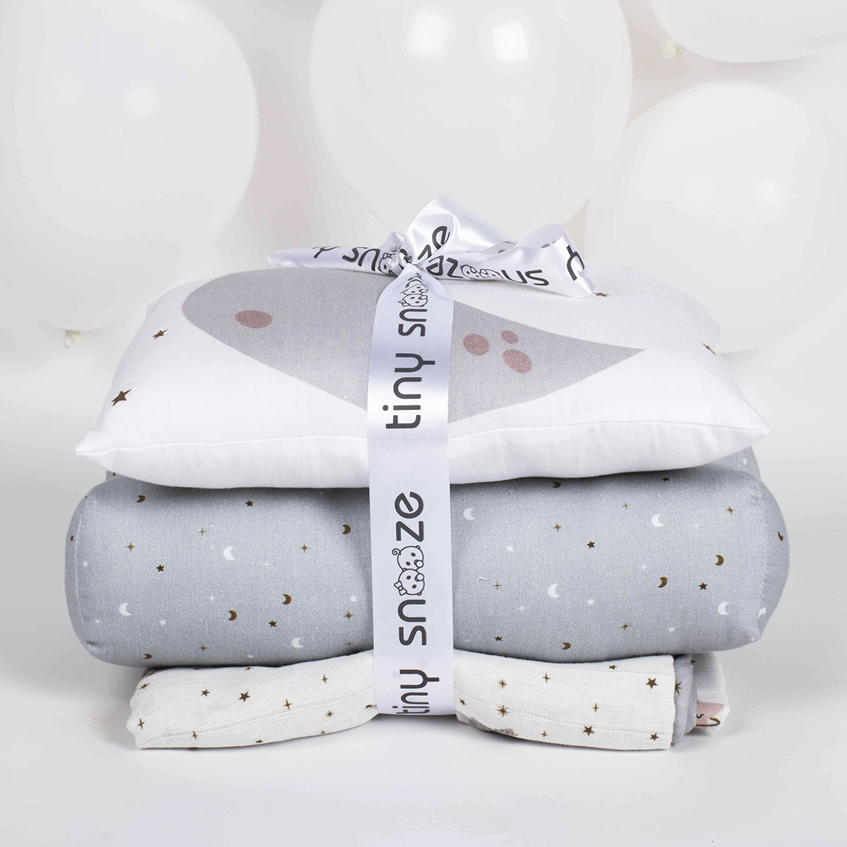Tiny Snooze Mini Cot Set – Starry Nights