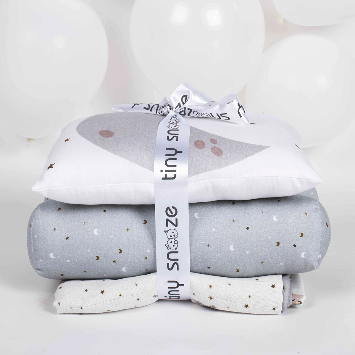 Tiny Snooze Mini Cot Set – Starry Nights