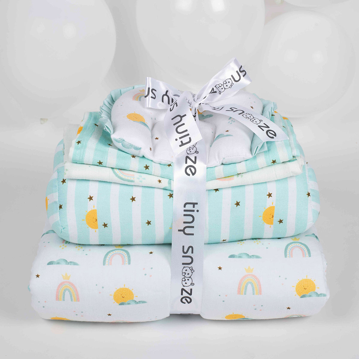 Tiny Snooze Newborn Gift Set- Horizon