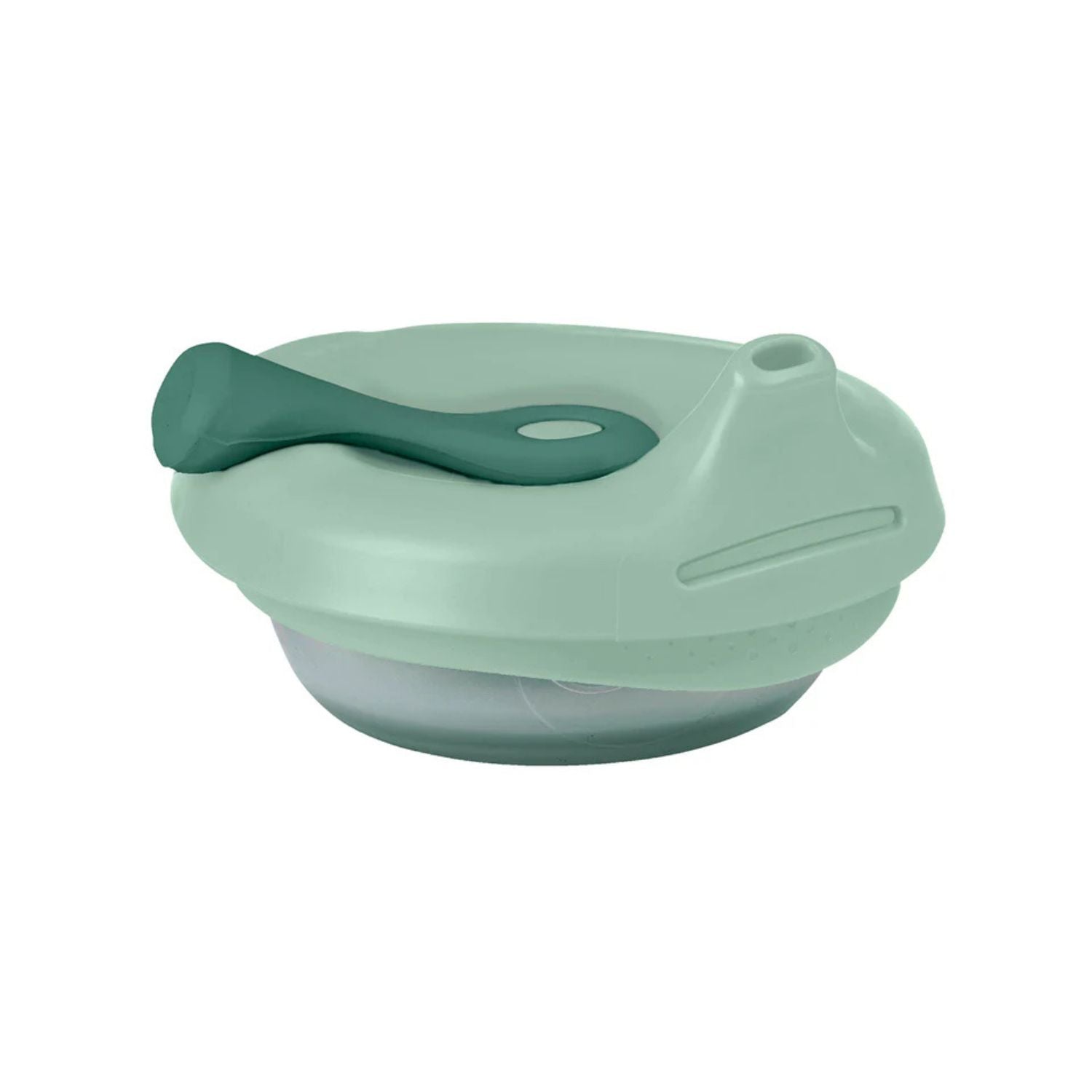 b.box Fill + Feed Silicone Feeding - Reusable & Mess-Free Baby Food Container 110ml - Sage Green