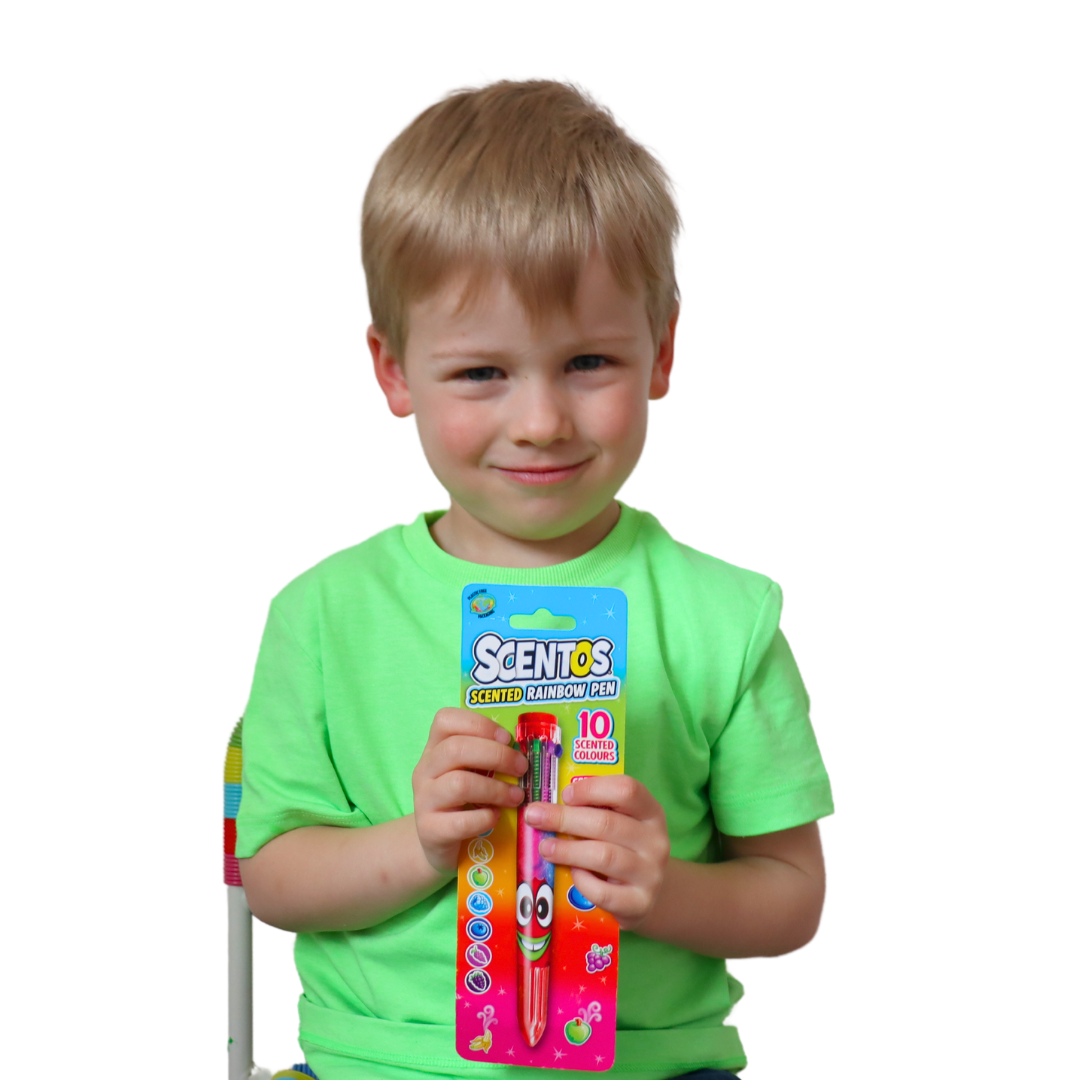 Scentos Scented 10 Colour Rainbow Pen