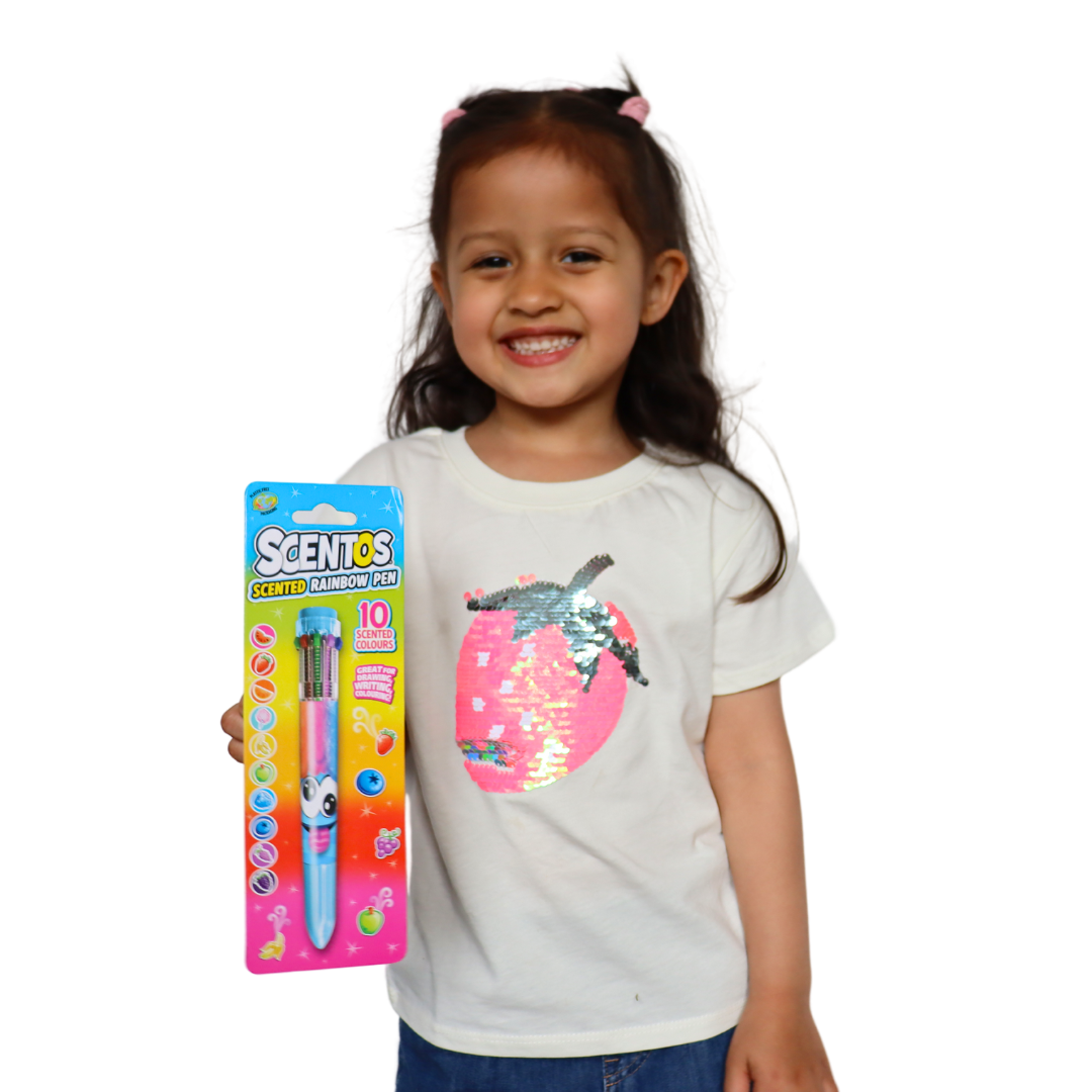 Scentos Scented 10 Colour Rainbow Pen