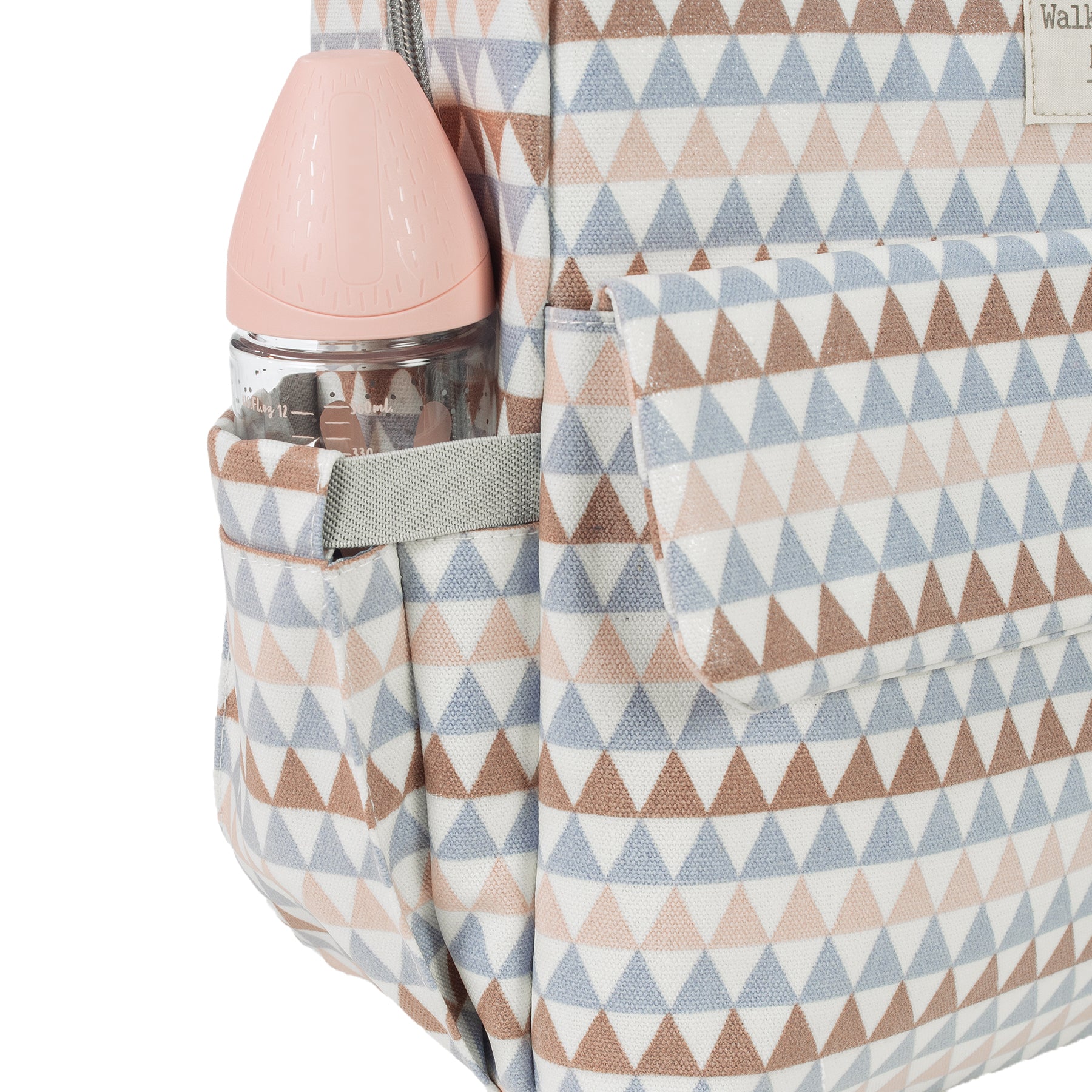 Walking Mum Oliver Multicolor Backpack Diaper Changing Bag