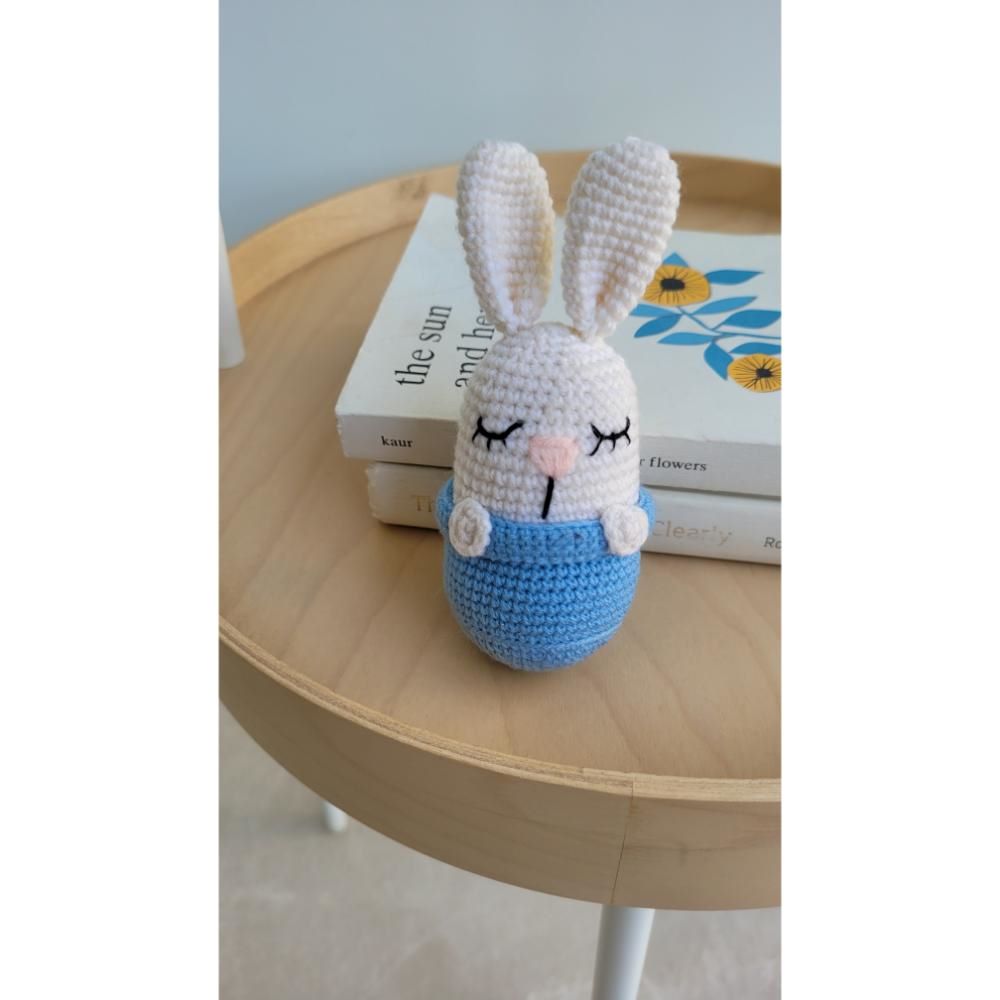 Crochet Sleepy Bunny