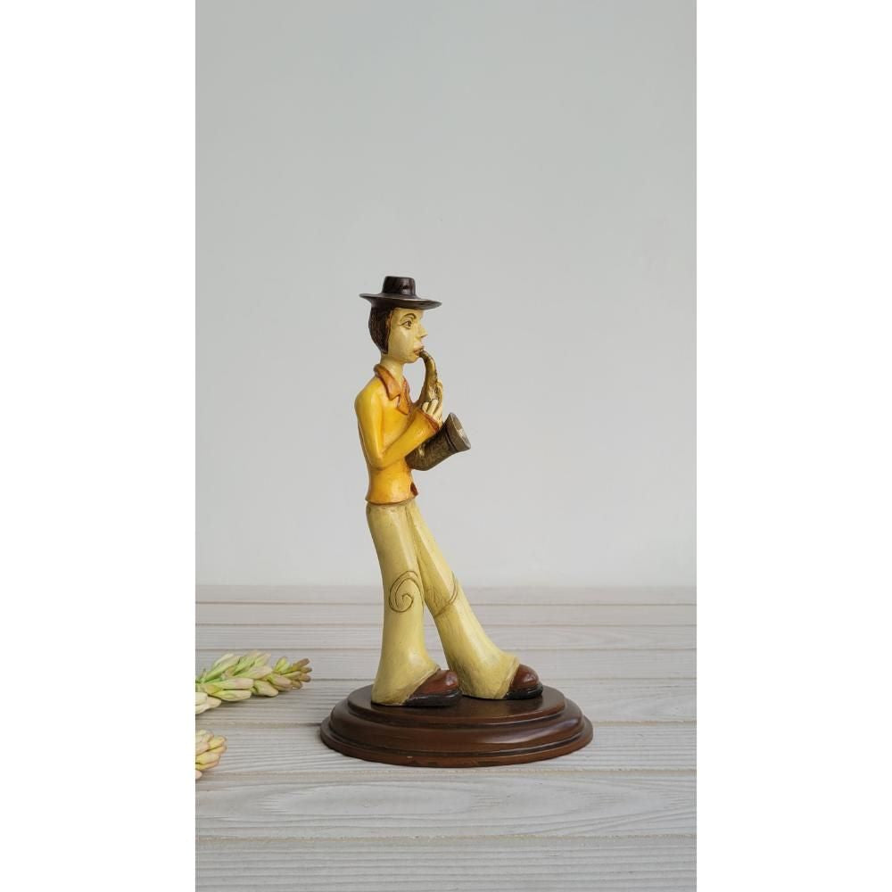 Musical Quartet Statues (Saxophone B)
