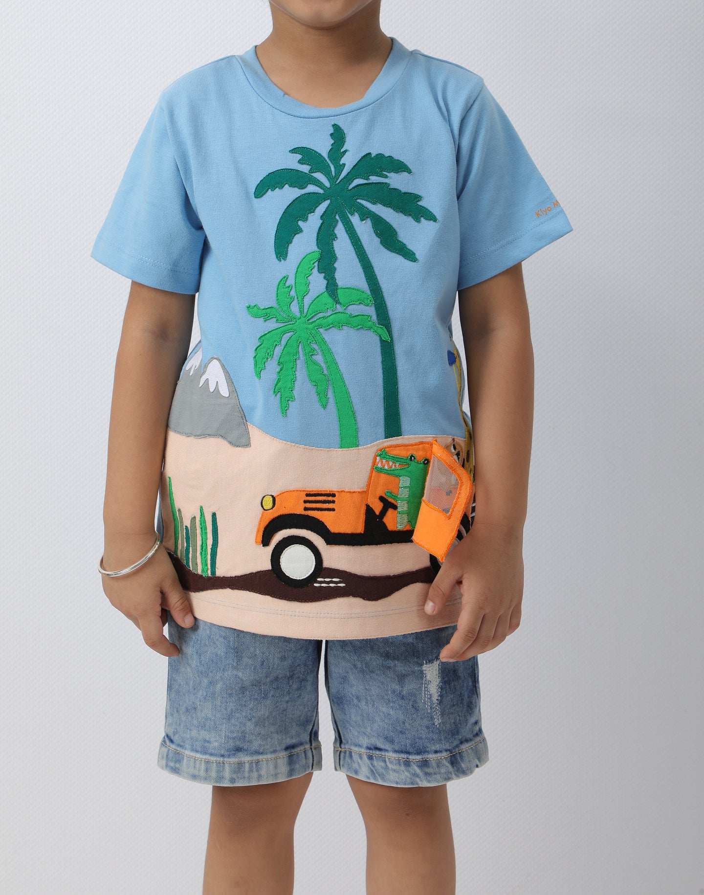 Blue Safari Vacation T-Shirt