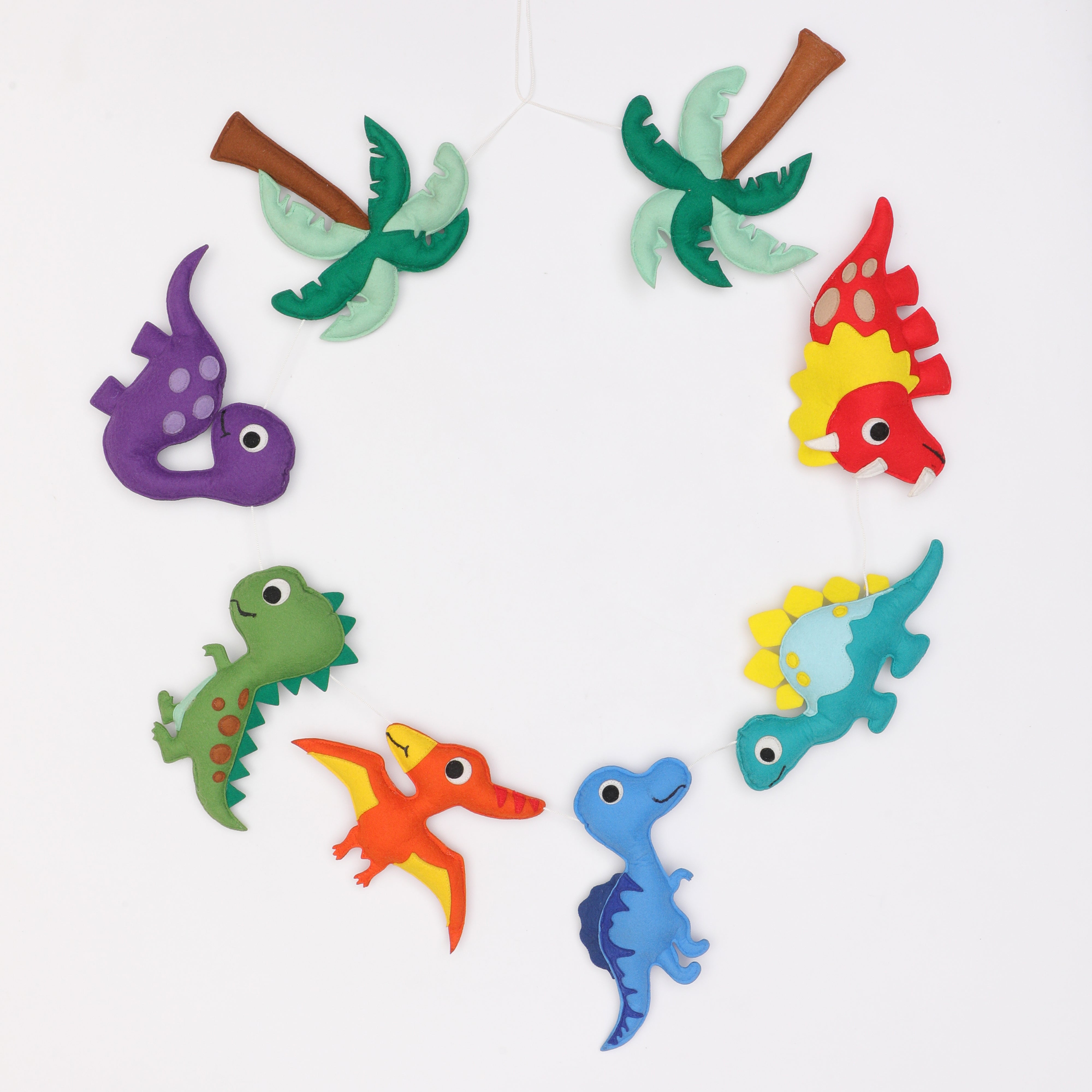 Dinosaur Felt Bunting