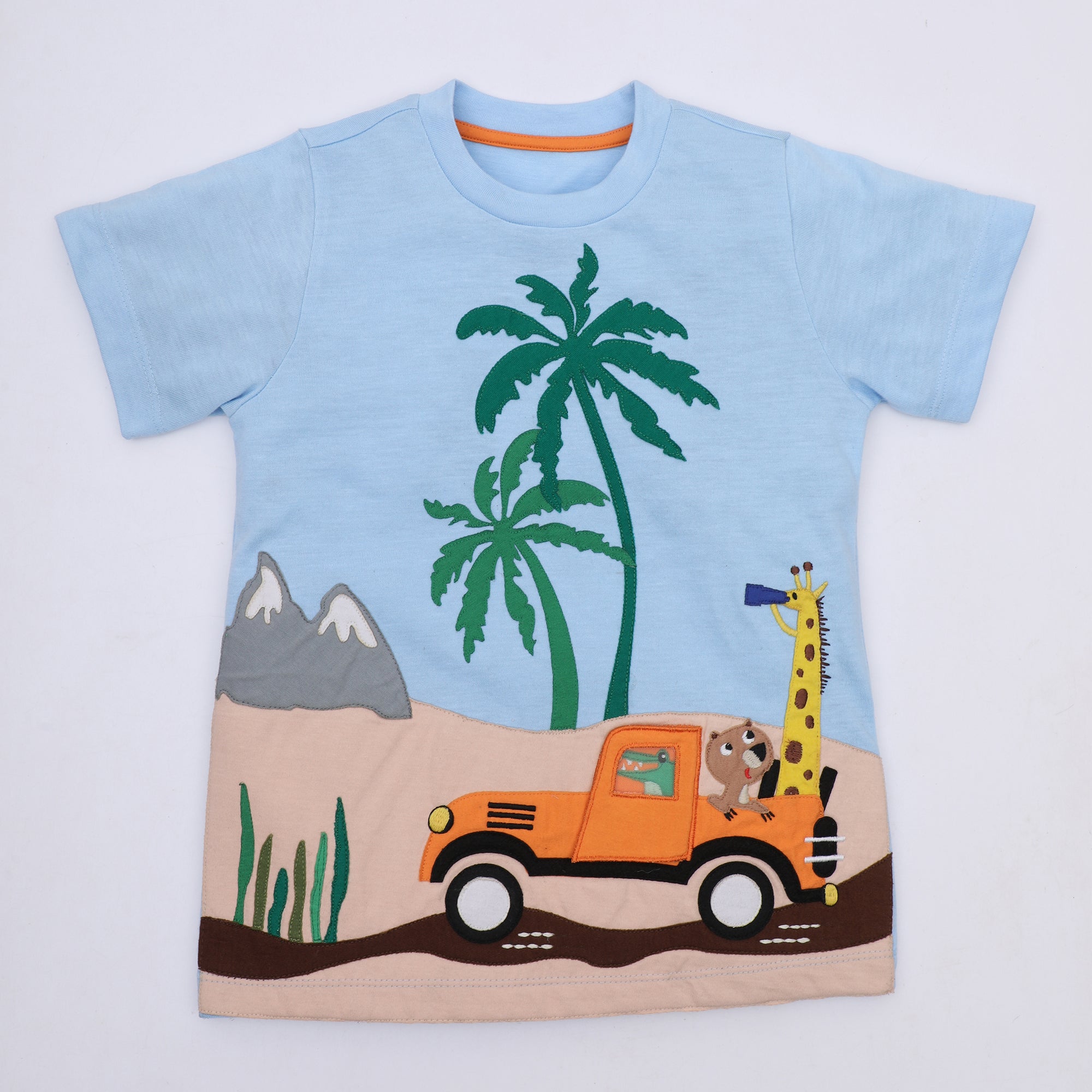 Blue Safari Vacation T-Shirt