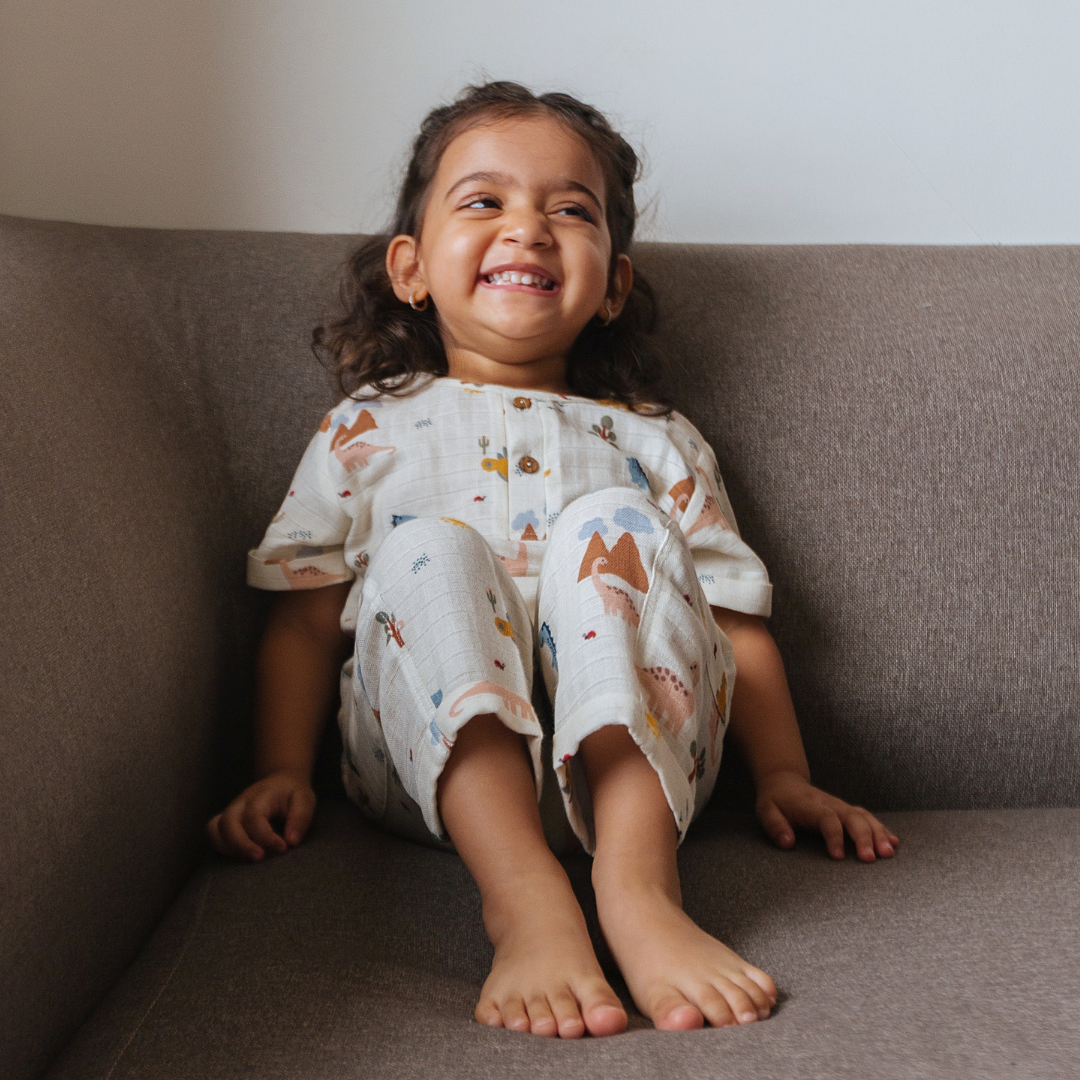 Organic Muslin Joggers Set