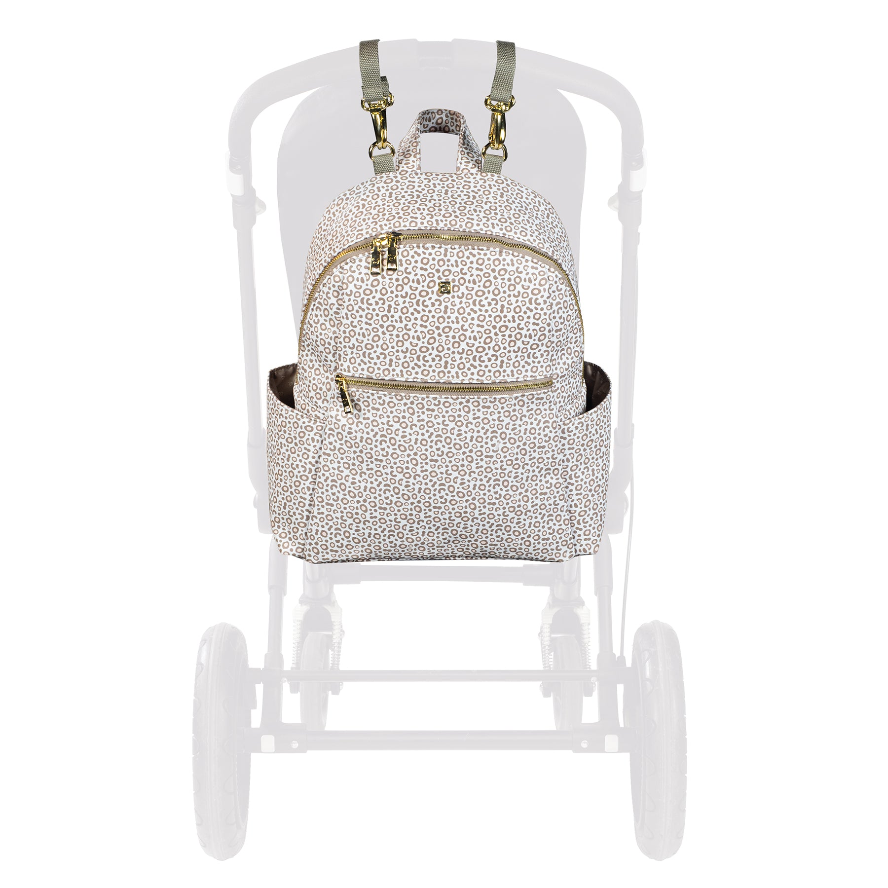 Pasito a Pasito London Animal Print Backpack Diaper Changing Bag
