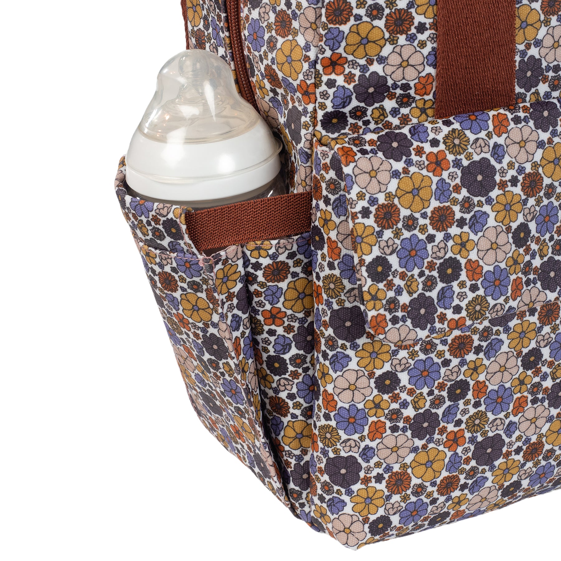 Walking Mum Camden Multicolor Backpack Diaper Changing Bag