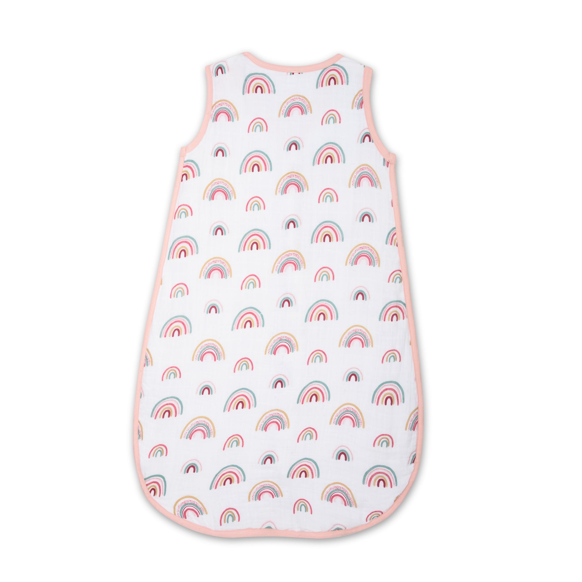 Theoni 100% Cotton Muslin Baby Sleeping Bag - Hawaiian Rainbow