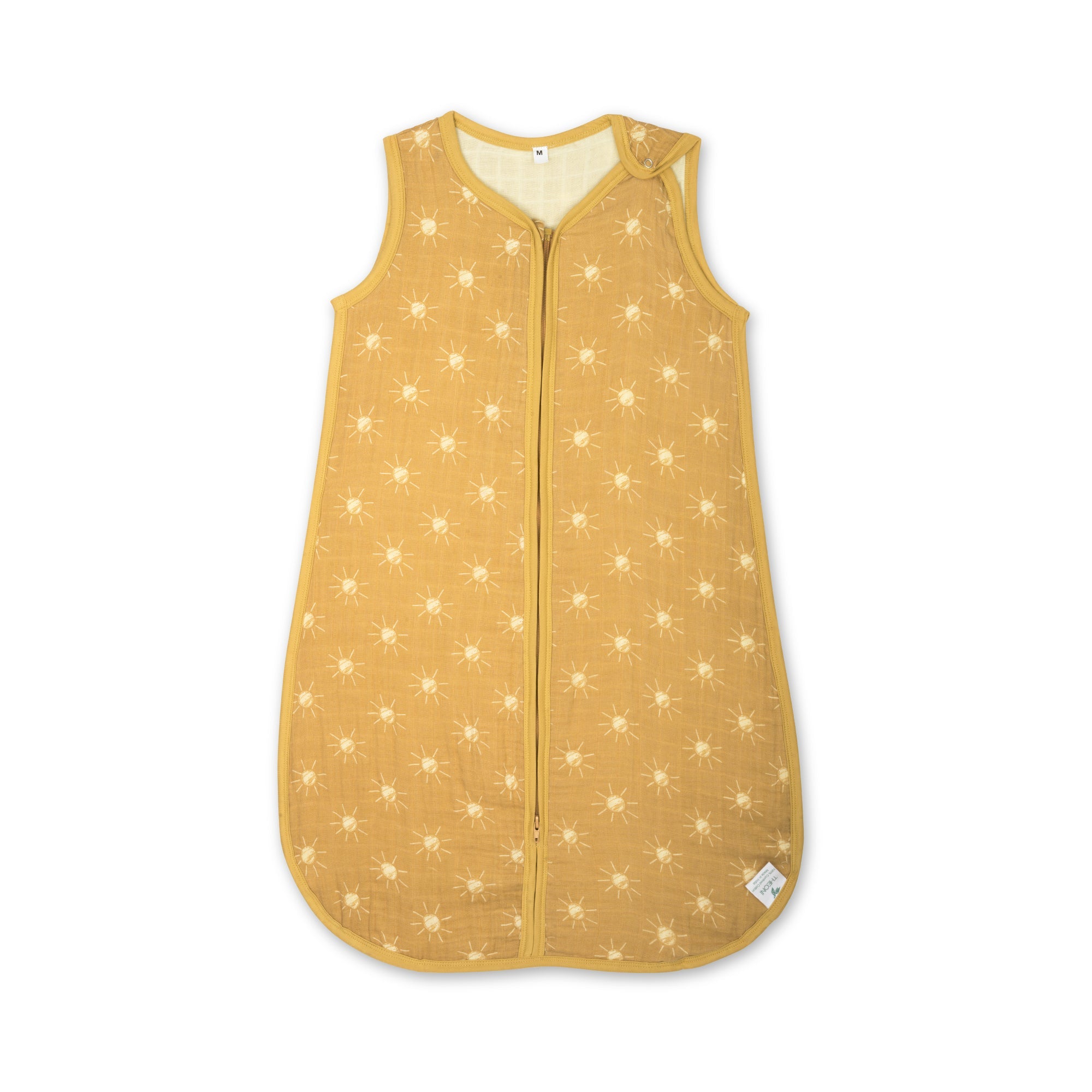 Theoni 100% Cotton Muslin Baby Sleeping Bag - Santorini Sun
