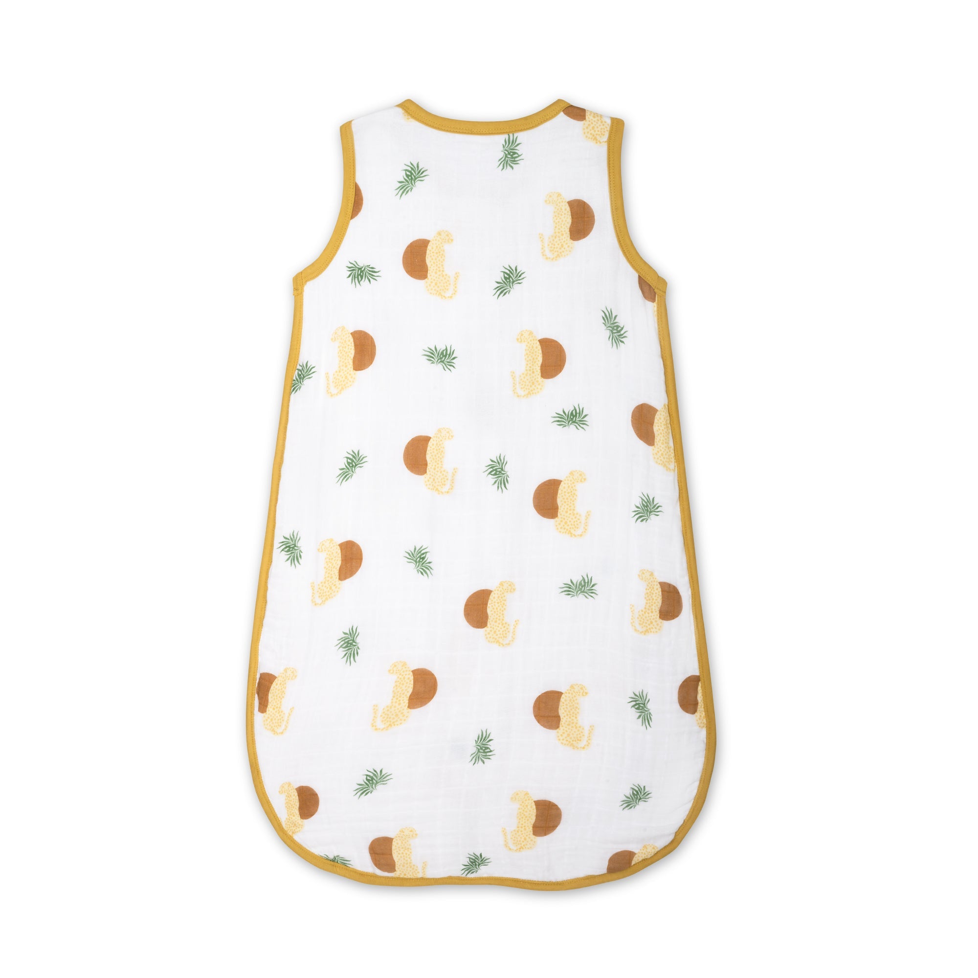 Theoni 100% Cotton Muslin Baby Sleeping Bag - Woody Tiger