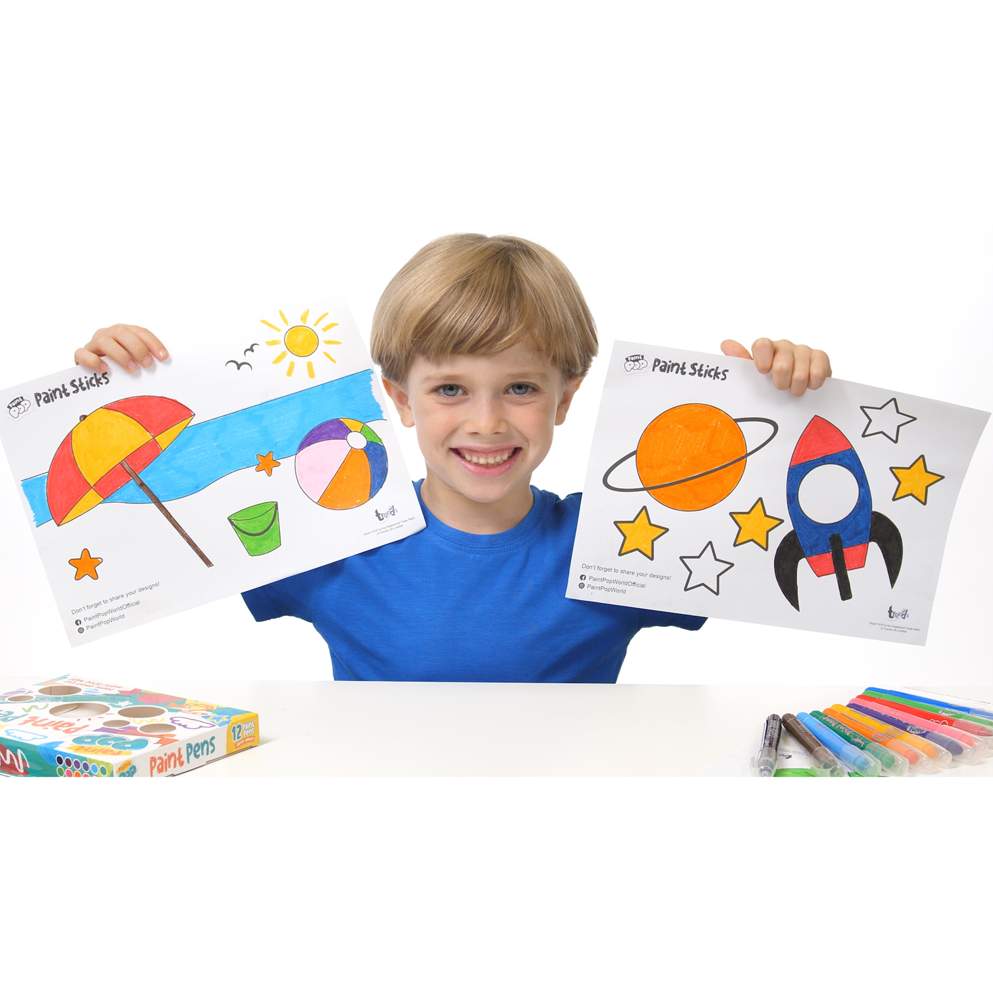 Paint Pop 12 Pack Quick Dry Paint Pens