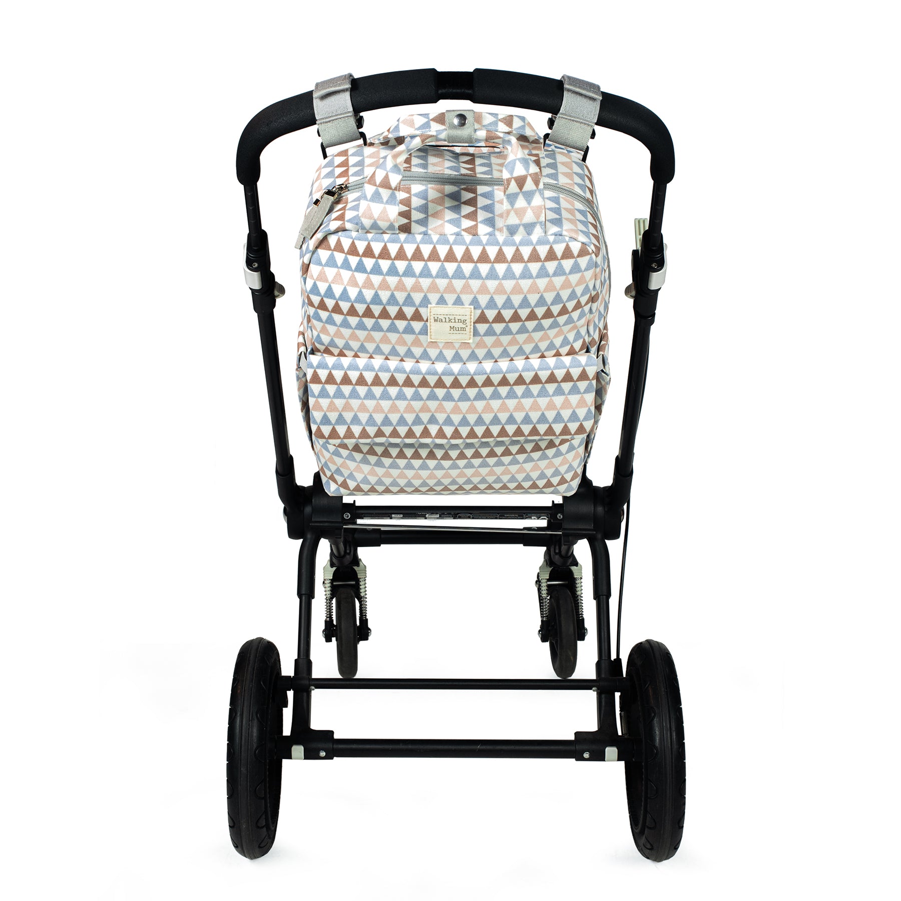 Walking Mum Oliver Multicolor Backpack Diaper Changing Bag