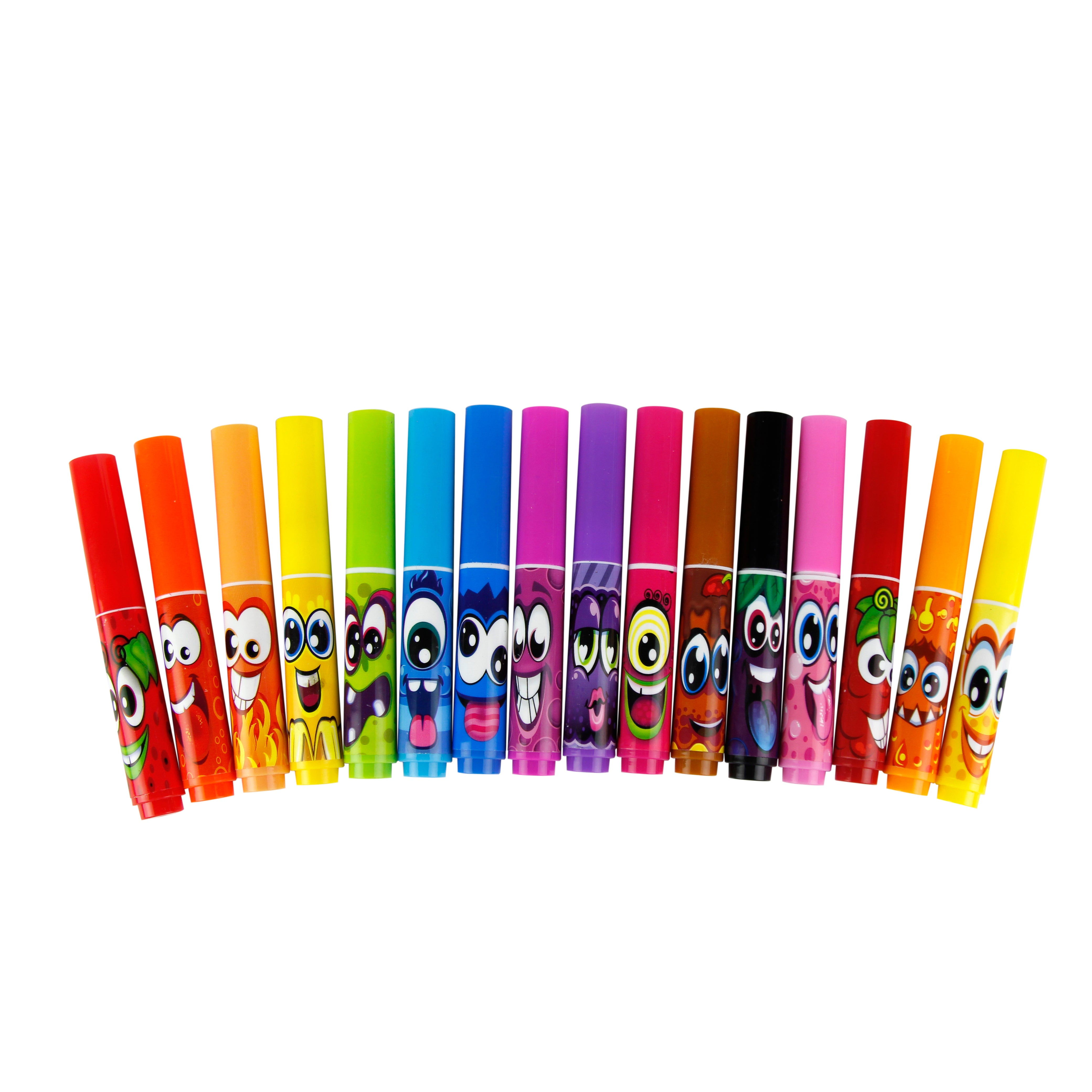 Scentos Scented Shorty Markers, Pack Of 16