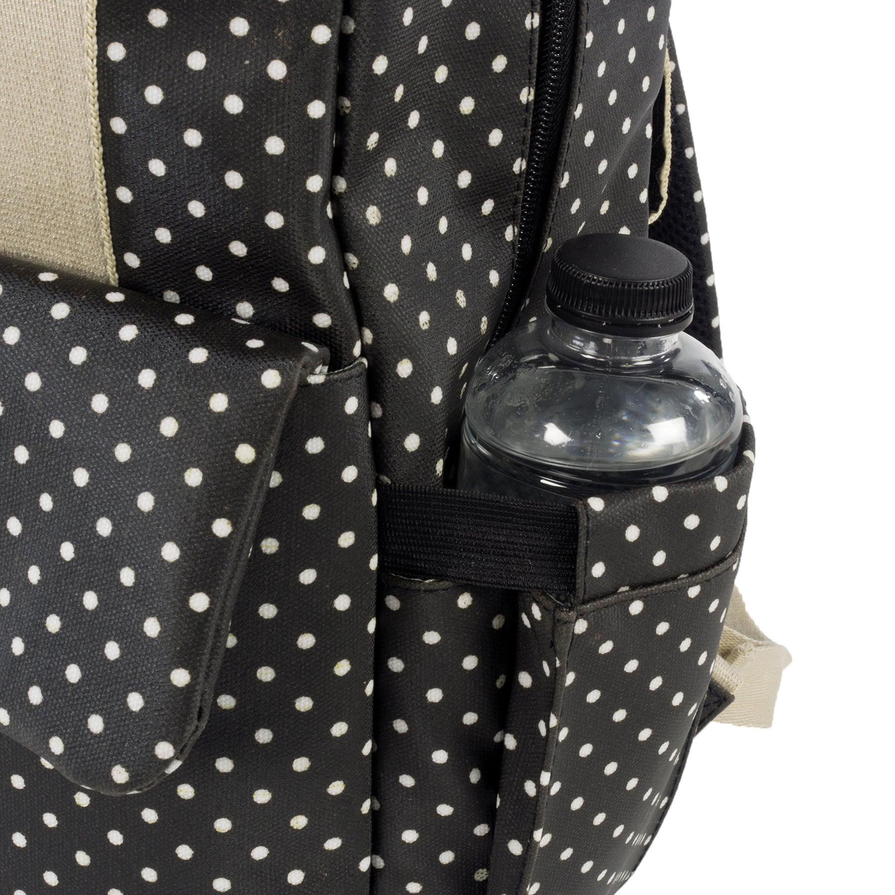 Walking Mum Emily Black Backpack Diaper Changing Bag