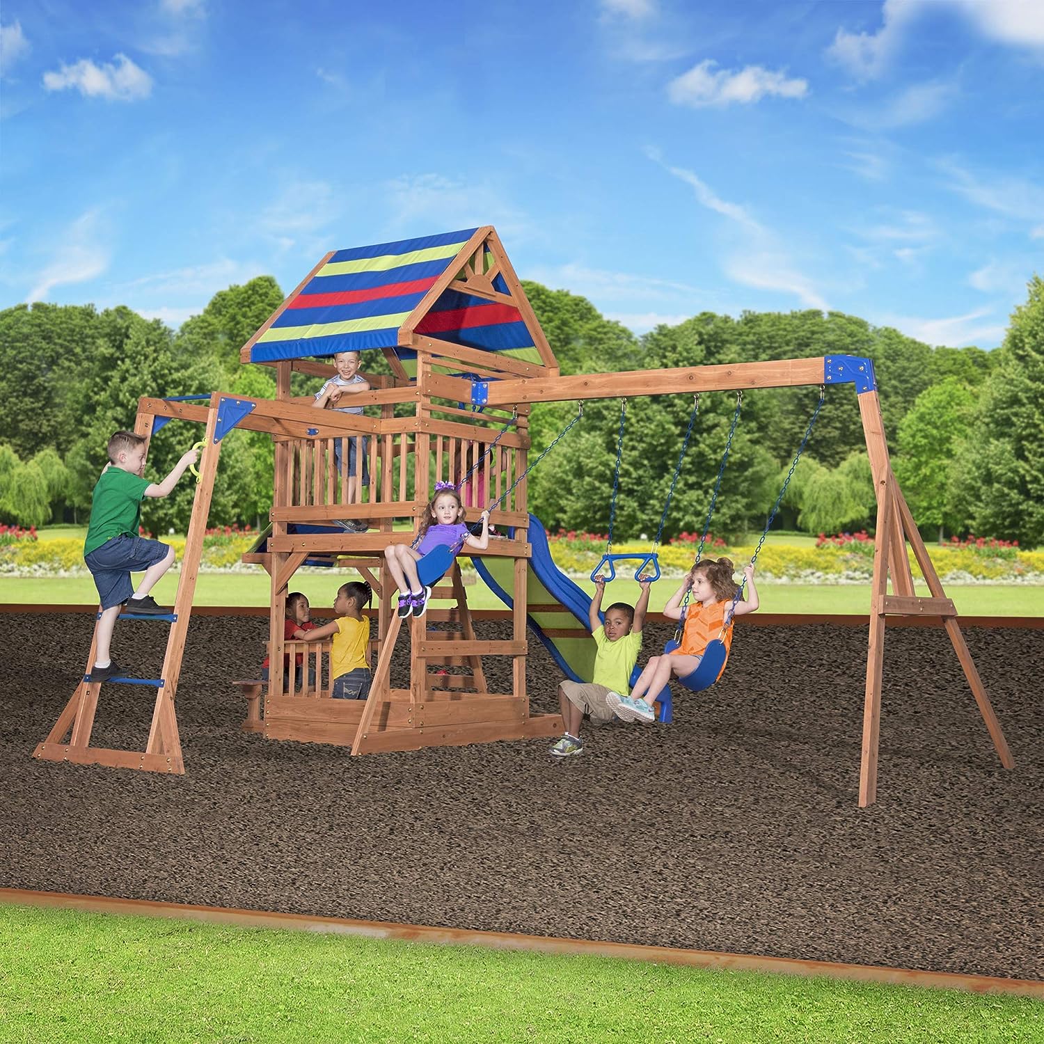 Northbrook Play Tower (Incl. Swings)