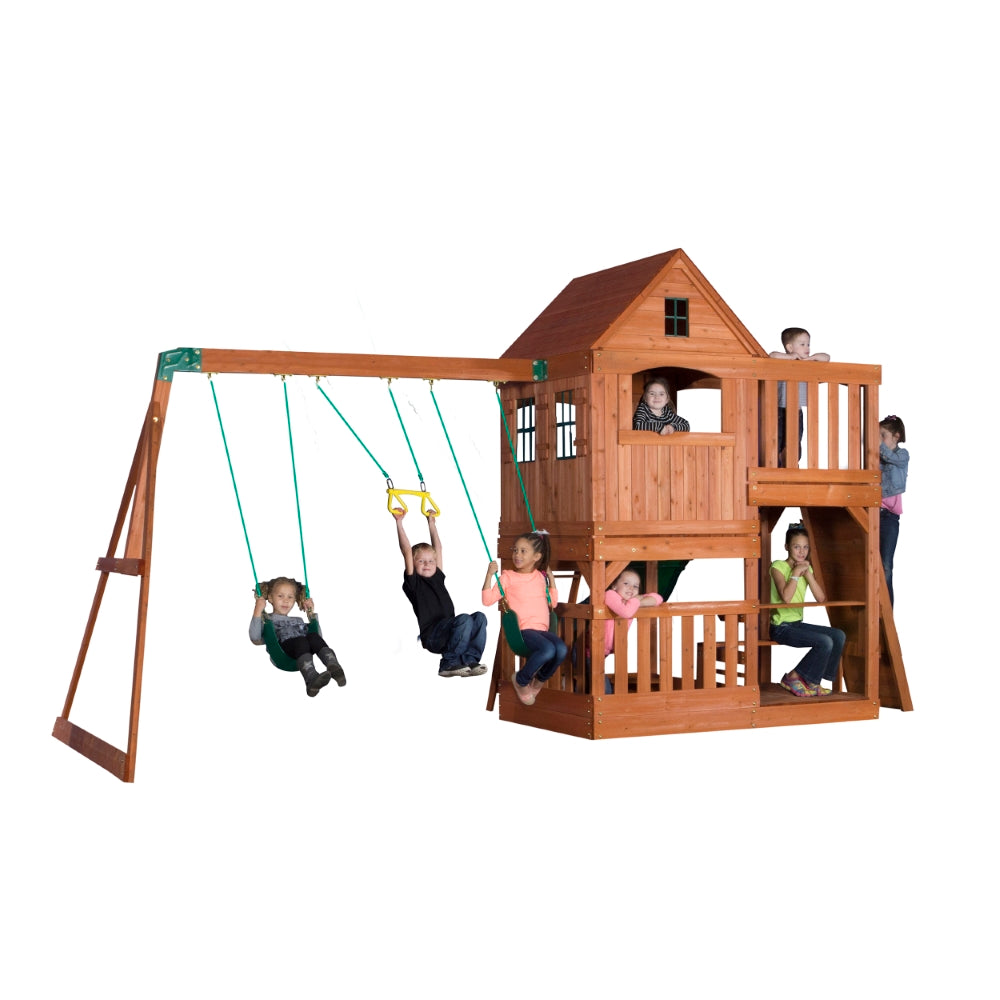 Hill Crest Play Tower (Incl. Swings)