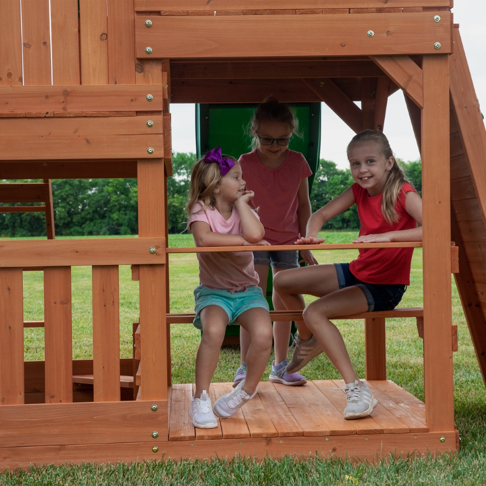 Hill Crest Play Tower (Incl. Swings)