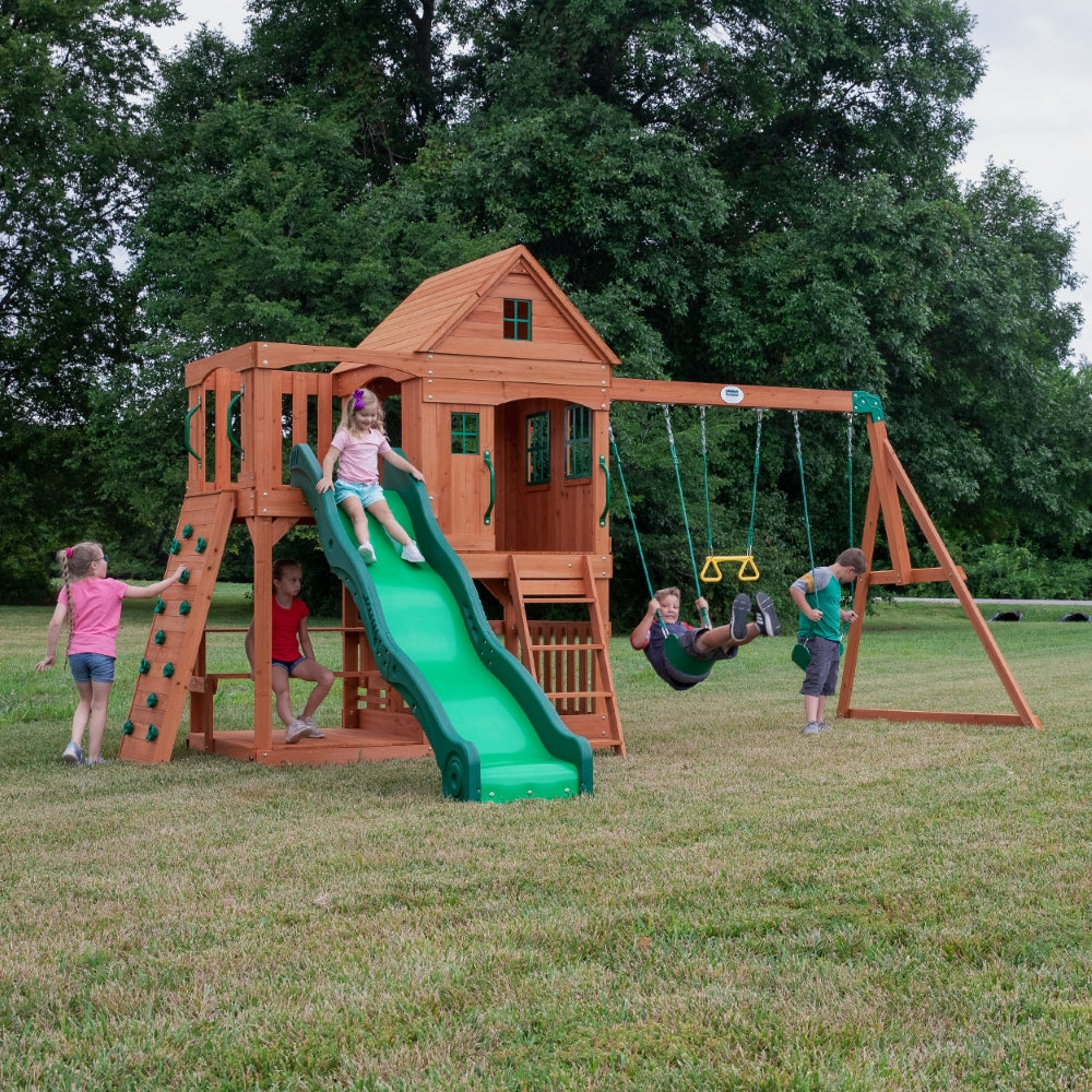 BYD Hill Crest Play Tower (incl. swings)