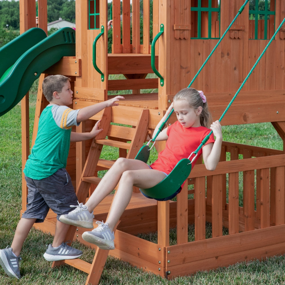 Hill Crest Play Tower (Incl. Swings)