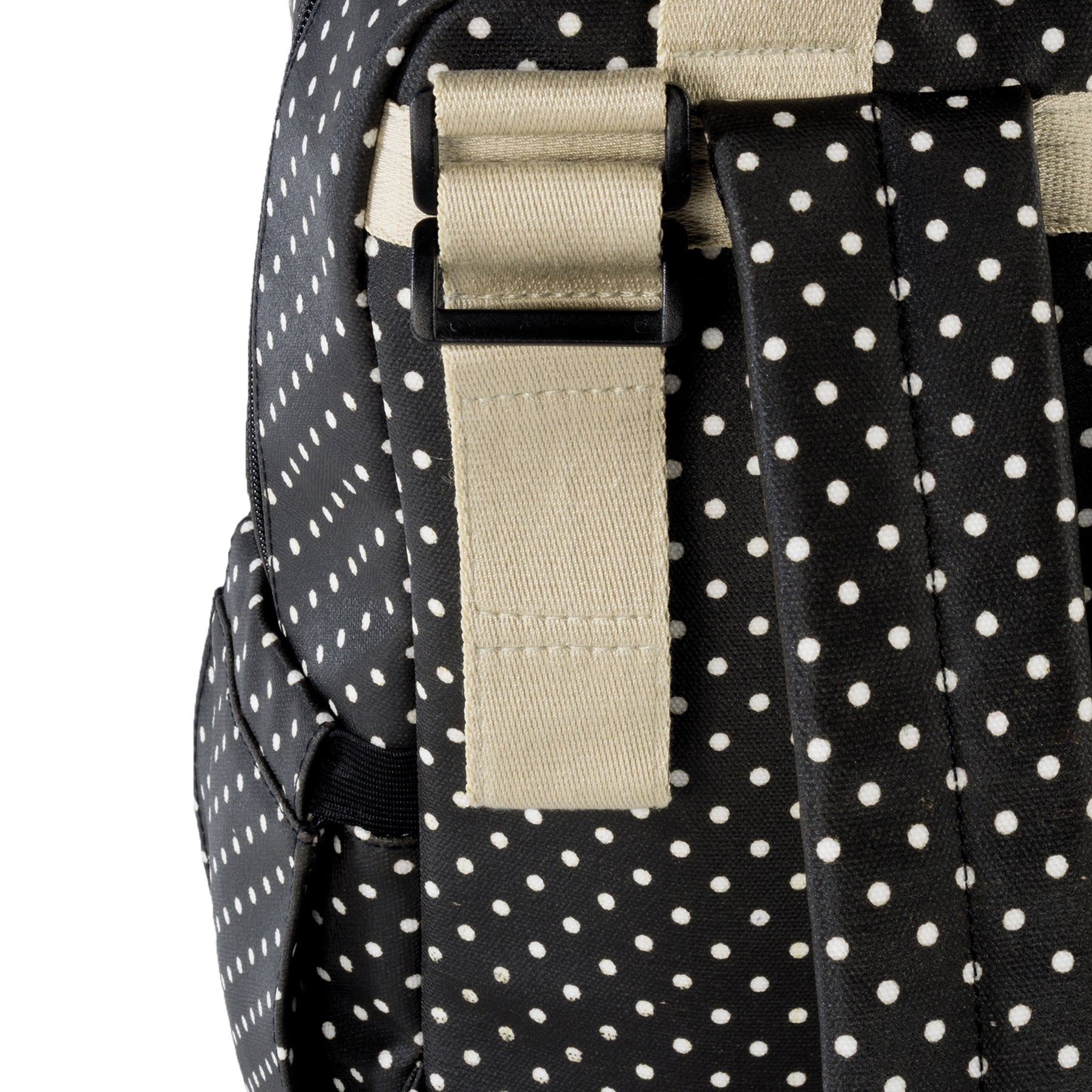 Walking Mum Emily Black Backpack Diaper Changing Bag