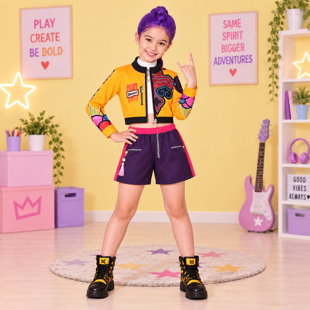 K Pop Superstar Girl Halloween Costume - image 1
