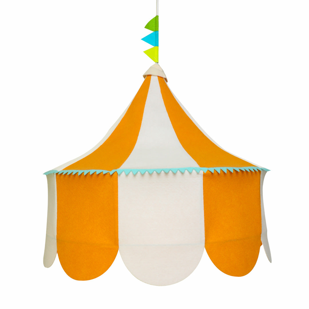 Yellow Carnival Tent Hanging Lamp