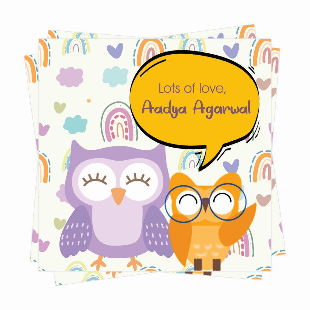 Personalised Gift Tags - Square