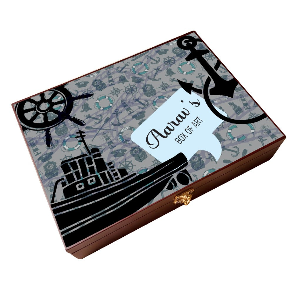 Personalised Wooden Artbox