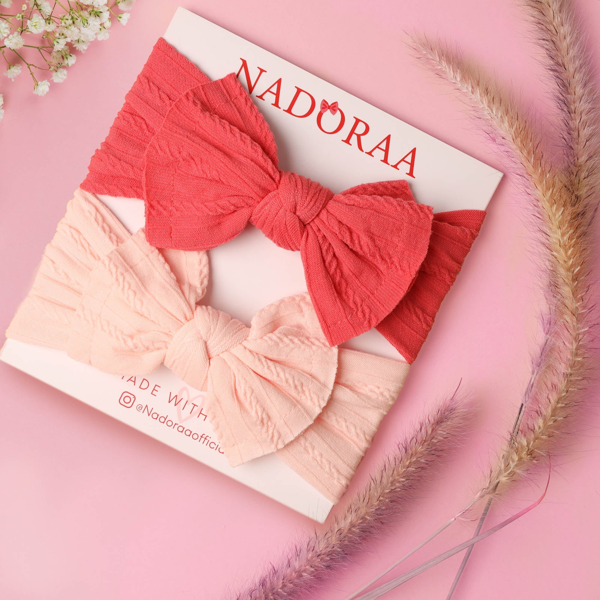 Rosy Blush Baby Headbands – Buy Now at My Baby Babbles