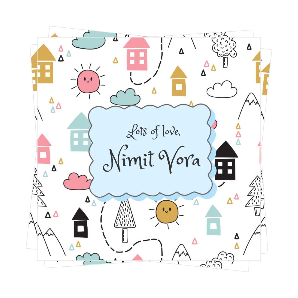 Personalised Gift Tags - Square