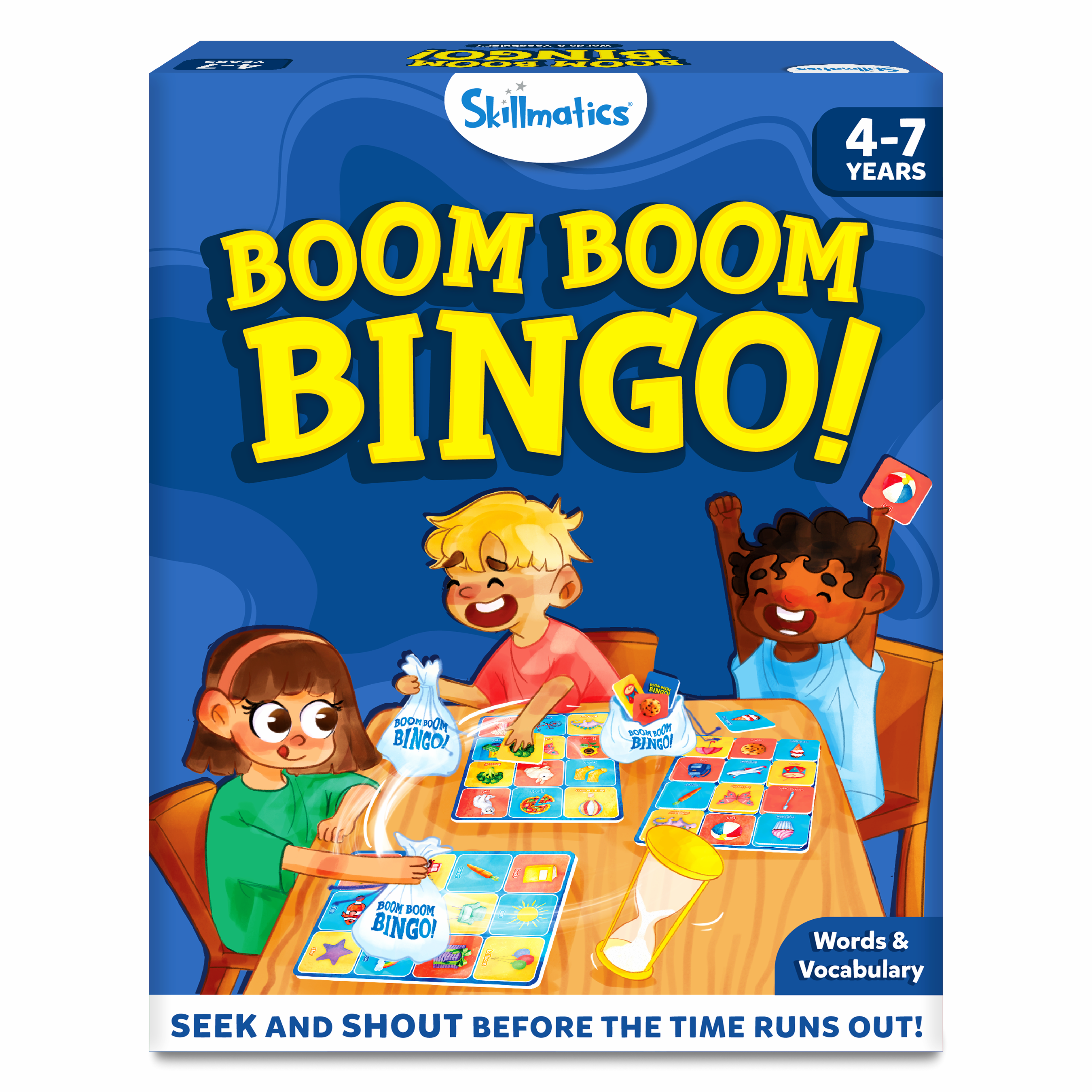 Boom Boom Bingo! Board Game :Words & Vocabulary