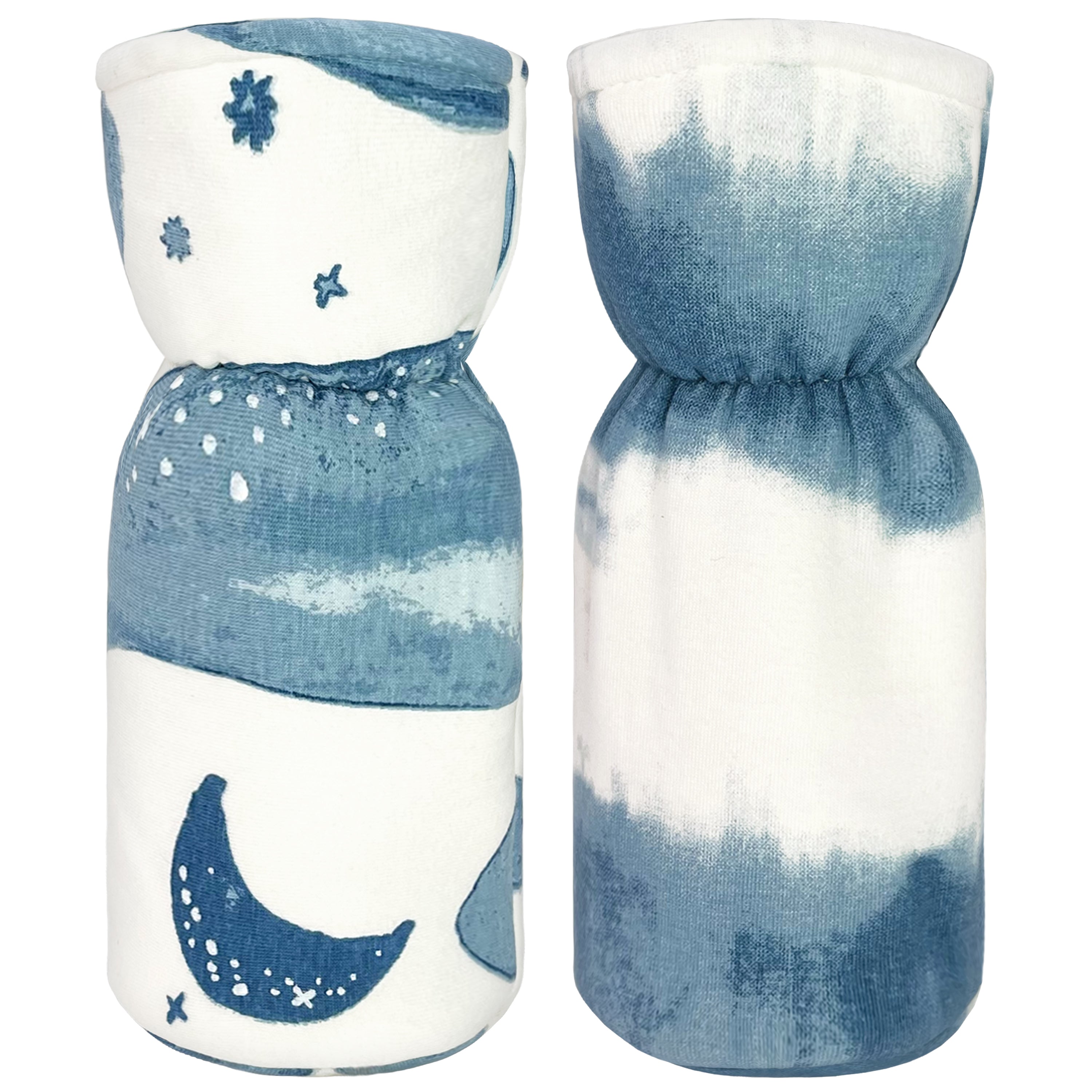 Crane Baby Bottle Cover/Warmer Caspian Collection, Pack of 2 - Blue