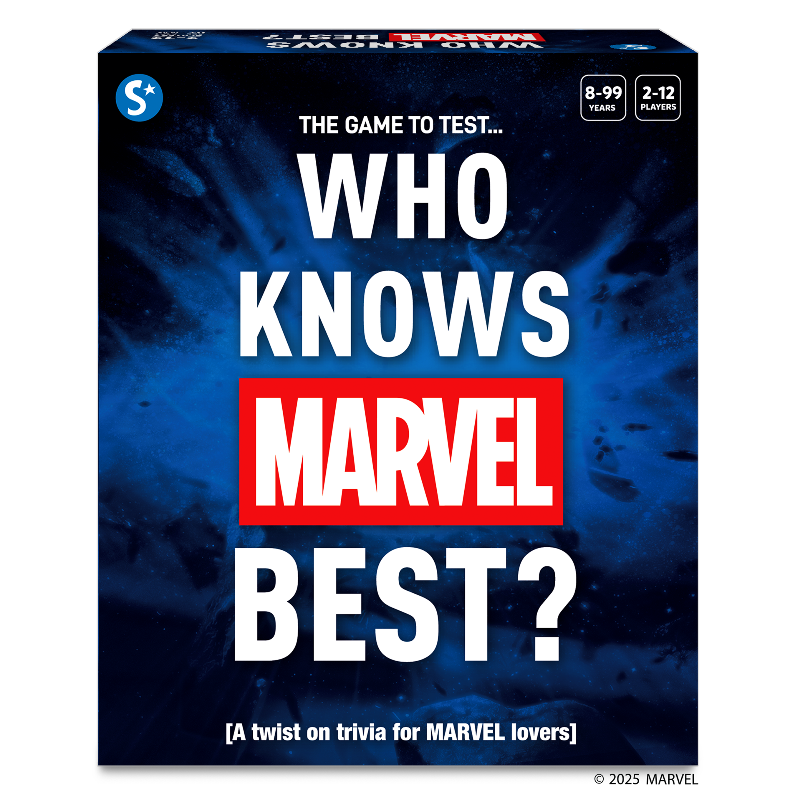 Skillmatics Card Game - Who Knows Marvel Best, Family Party Game for Boys, Girls, Teens, Adults Who Love Avengers, Spiderman, Iron Man, Hulk, Fun for Game Night, Gifts for Ages 8, 9, 10 and Up