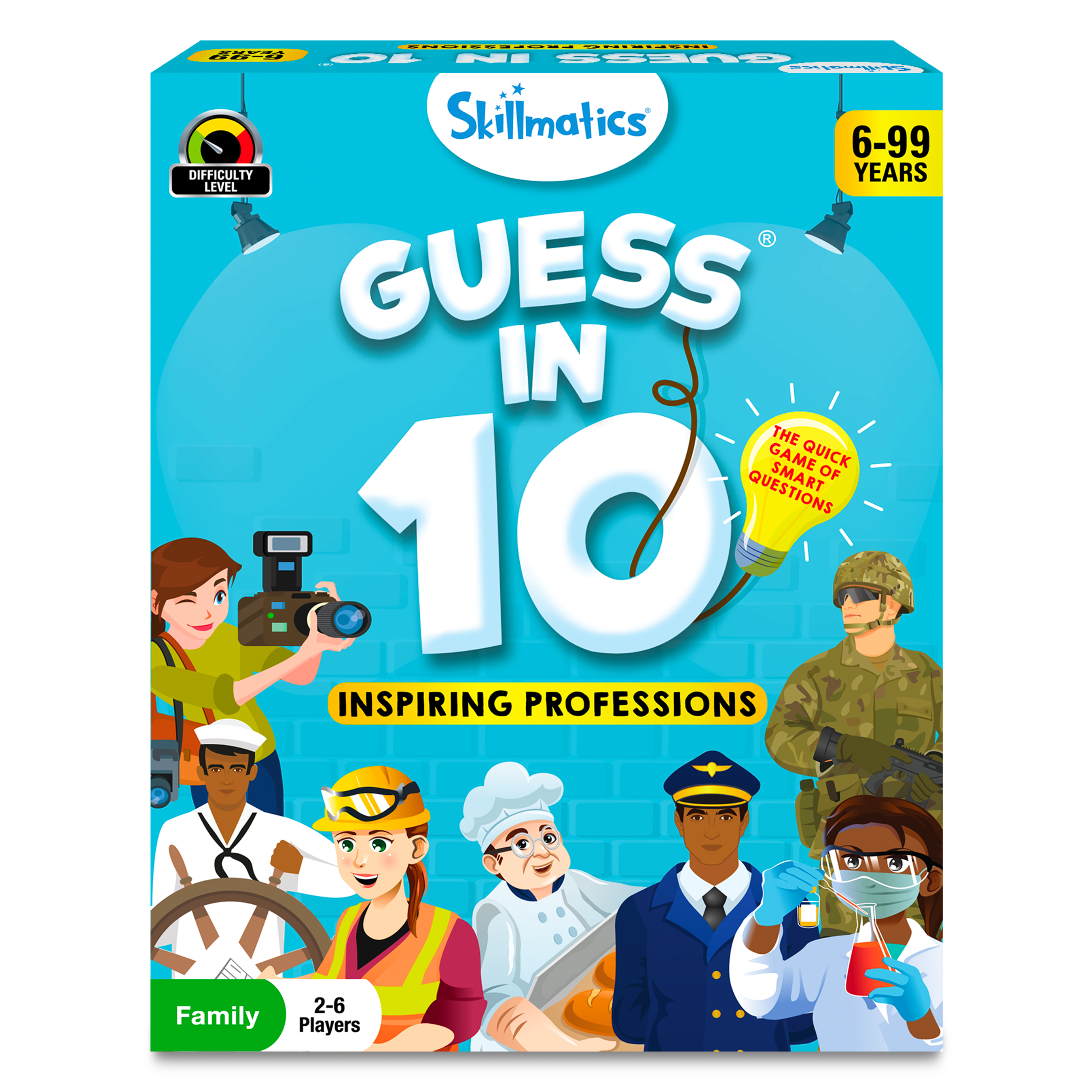 Guess in 10 – Inspiring Professions | Card Game of Smart Questions