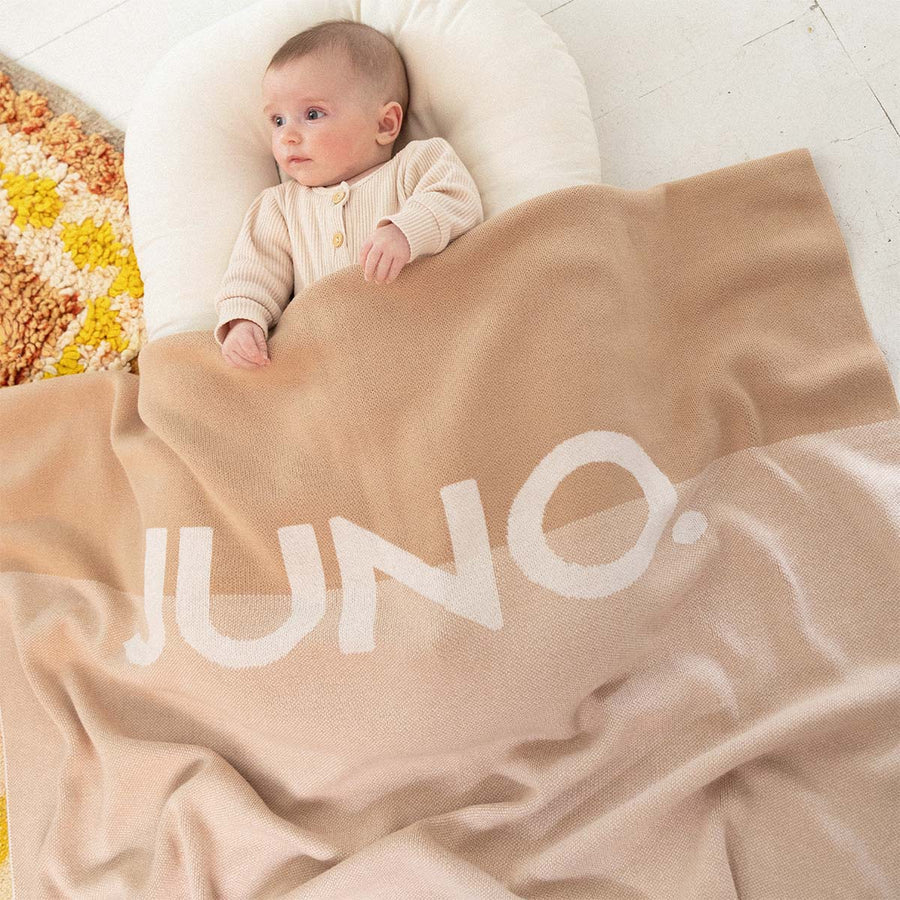 Splice Name Blanket - Oatmeal Splice: Almond Name: Oatmeal