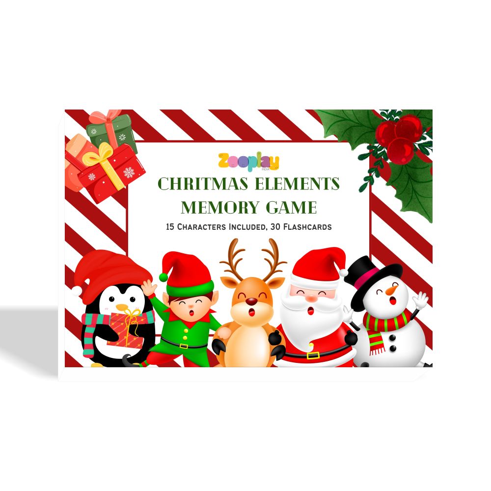Christmas Elements Memory Game