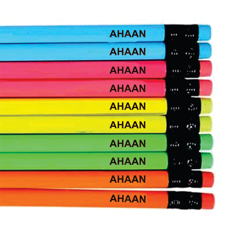 Personalised Pencils - Doms, Set of 10