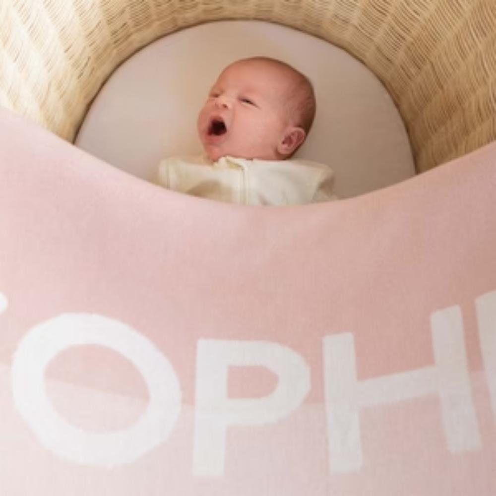 Splice Name Blanket - Ivory Splice: Petal Name: Ivory